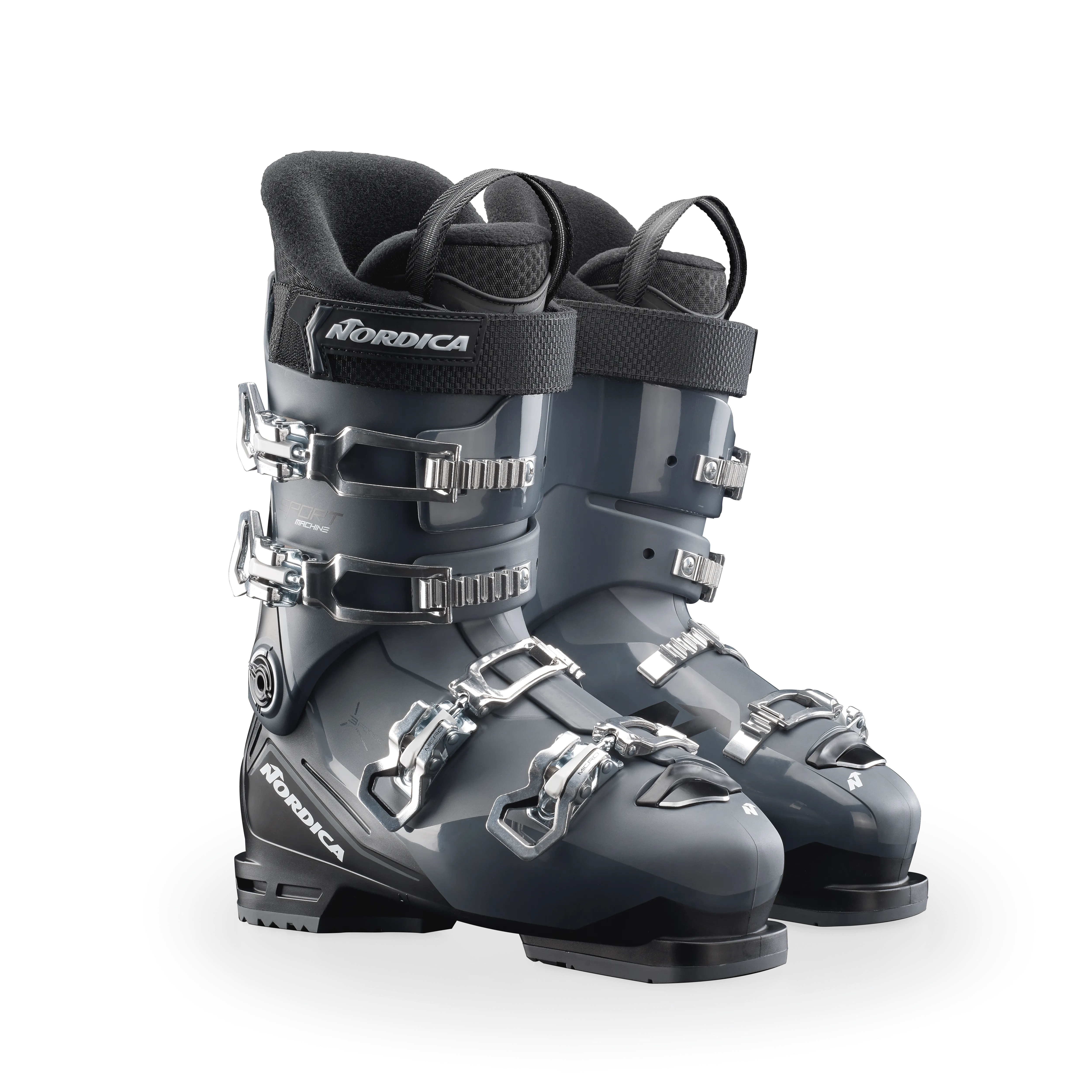 Nordica Sportmachine 3 80 Ski Boots 2025 - Women's/Men's Alpine Ski Boots for All-Mountain Performance - Perfect for Resort Skiing & Backcountry Adventures