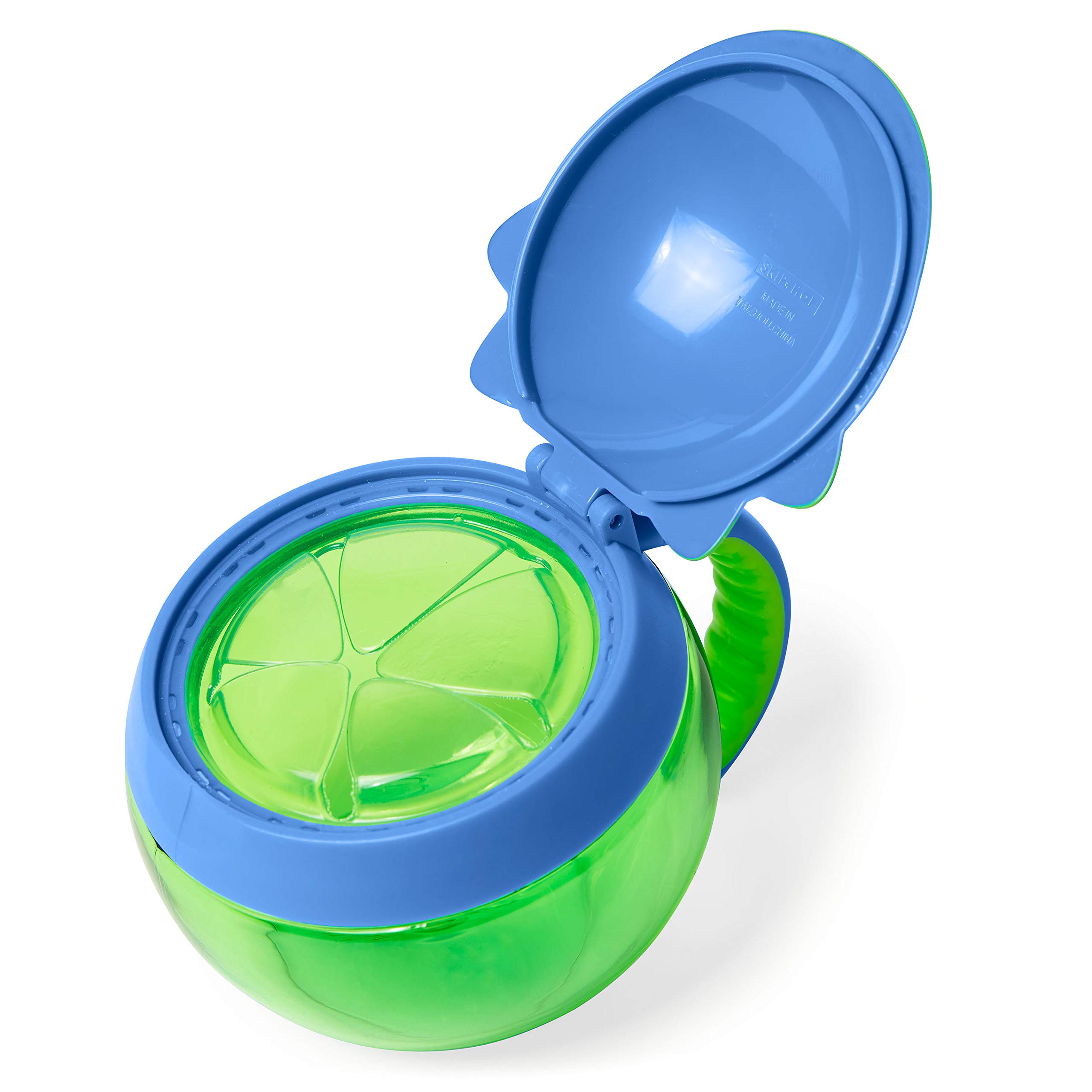 Skip Hop PVC Baby Snack Container - Zoo Themed Dinosaur Snack Cup for Toddlers | Leak-Proof Travel Food Storage for On-the-Go, Daycare & Outdoor Activities