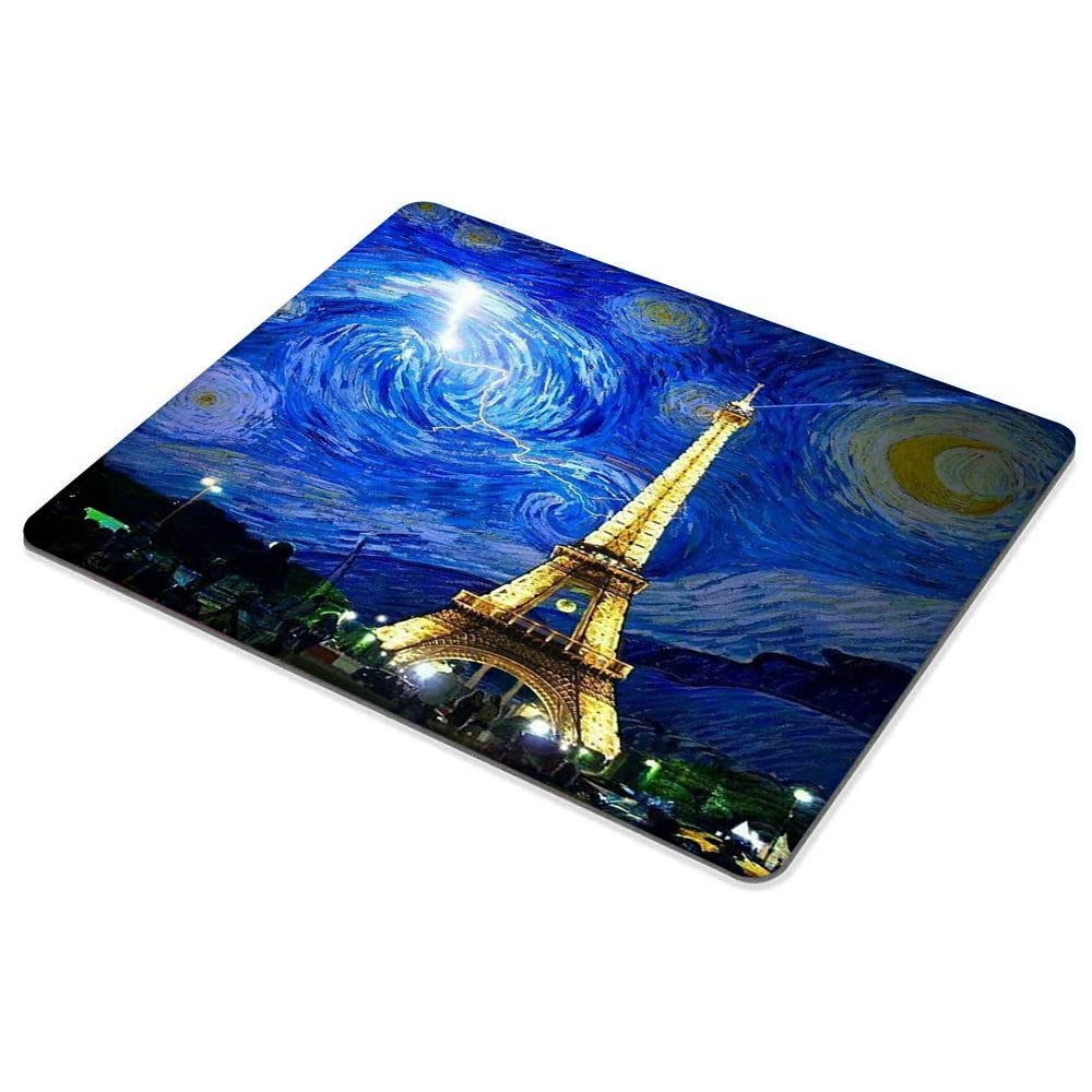 Custom Non-Slip Rubber Base Mouse Pad for Computer & Laptop - Ergonomic Desk Accessory for Office, Gaming & Home Workspace