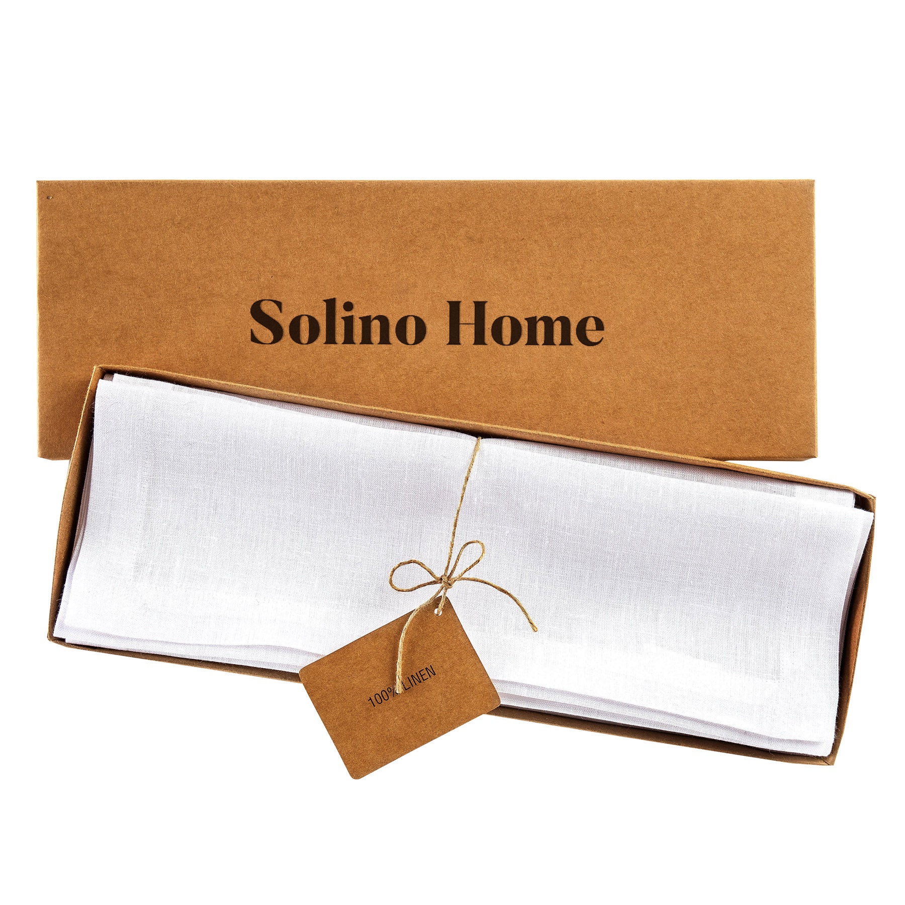 Eco-Friendly Linen Placemats Set of 6 - Premium Natural Table Mats for Dining, Kitchen, and Party Decor - Washable & Durable Home Tableware for Everyday Use and Special Occasions