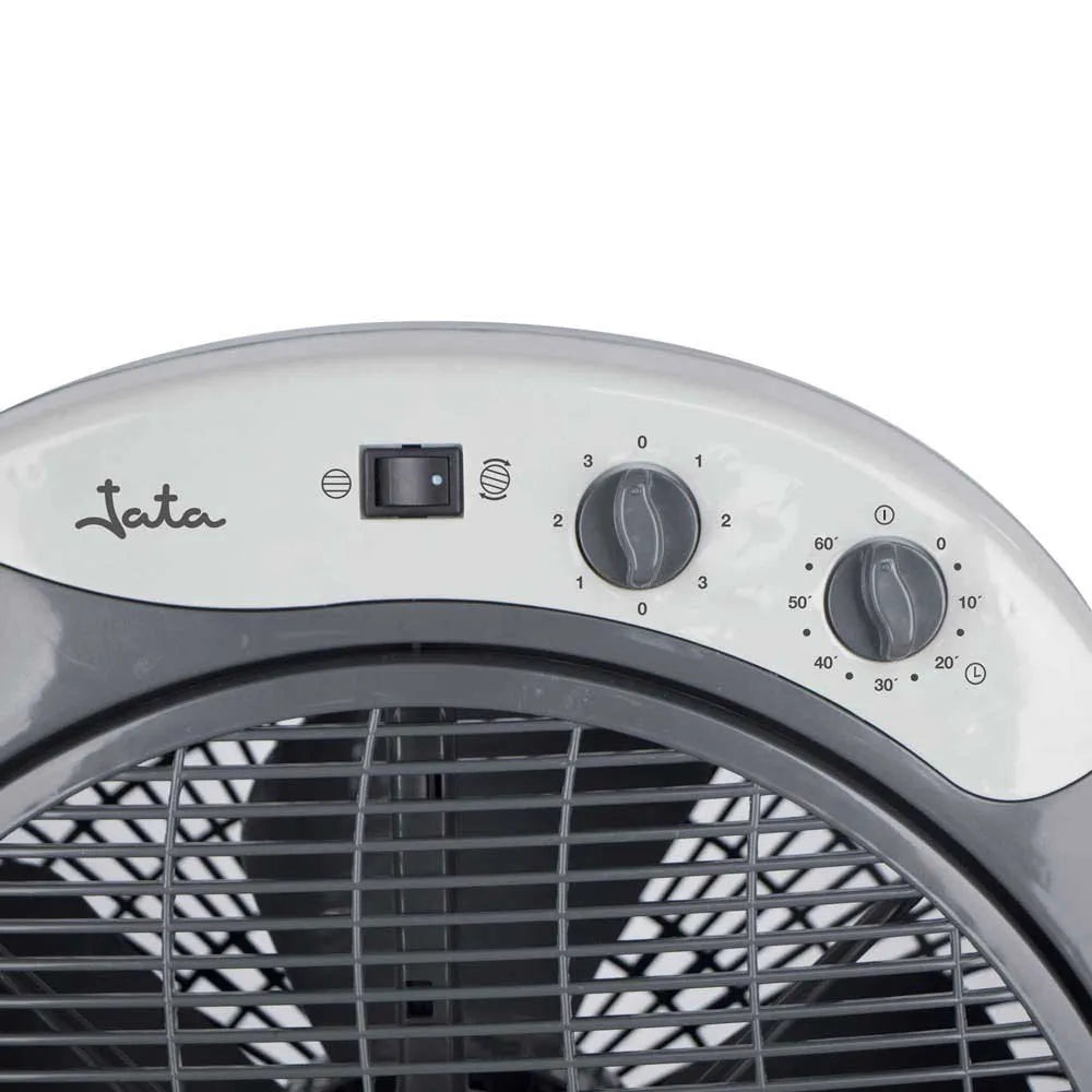 Jata JVVS3015 High Velocity Box Fan - Powerful Cooling for Home, Office & Outdoor Use - Energy Efficient & Quiet Operation
