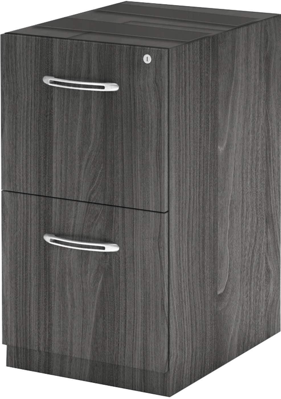 Safco Mayline Aberdeen Desk FF Pedestal [AFF26] - Heavy Duty Office Furniture with File Storage, Adjustable Shelves - Perfect for Home Office, Corporate Workspace & Conference Room Organization