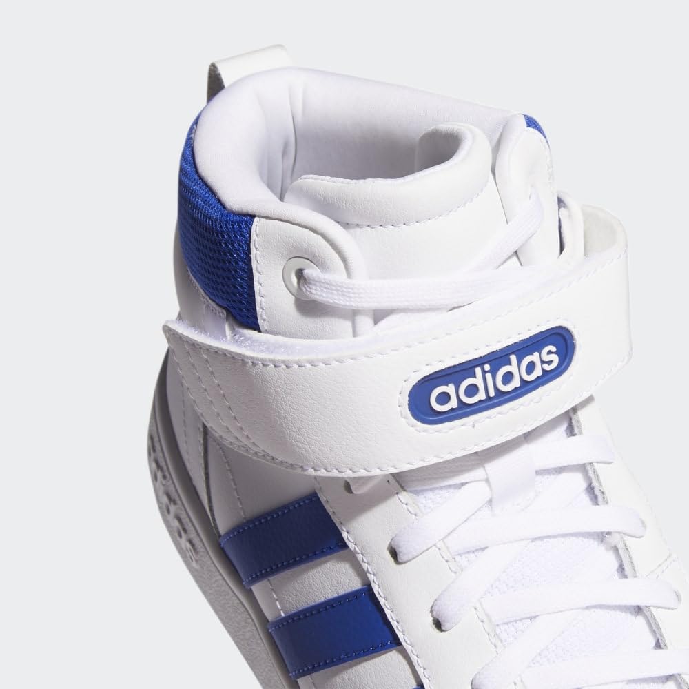 Adidas Kids' Postmove Mid Basketball Shoes - High-Top Sneakers for Boys & Girls - Breathable Comfort for School, Sports & Play