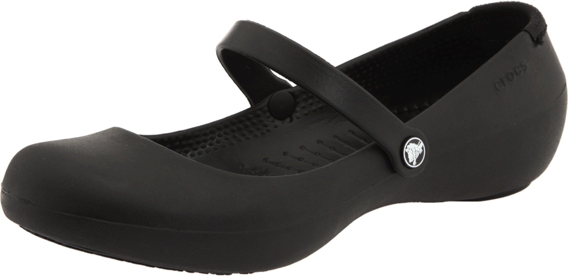 Crocs Women's Alice Work Flat - Comfortable Slip-Resistant Slip-On Shoes for Nurses, Chefs & Professionals | Non-Slip Work Shoes for Women | Perfect for Healthcare, Hospitality & Service Industries
