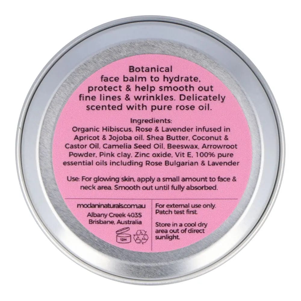Modani Naturals Skin Glow Hydrating Face Balm 50g - Organic Moisturizer for Dry & Sensitive Skin - Day & Night Cream for Women & Men - Perfect for Daily Skincare Routine & Travel Essentials