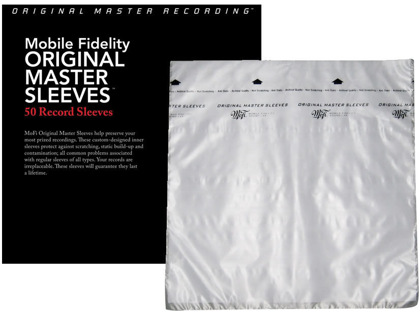MoFi Mobile Fidelity Original Master Sleeves - Premium Protective Inner Sleeves for Vinyl LP Records - Perfect for Record Collectors & Audiophiles