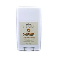 Zion Health Natural Clay Dry Shampoo - Citrus Scent, 2.5 Oz for Fresh Hair On-the-Go | Perfect for Travel, Gym & Busy Mornings