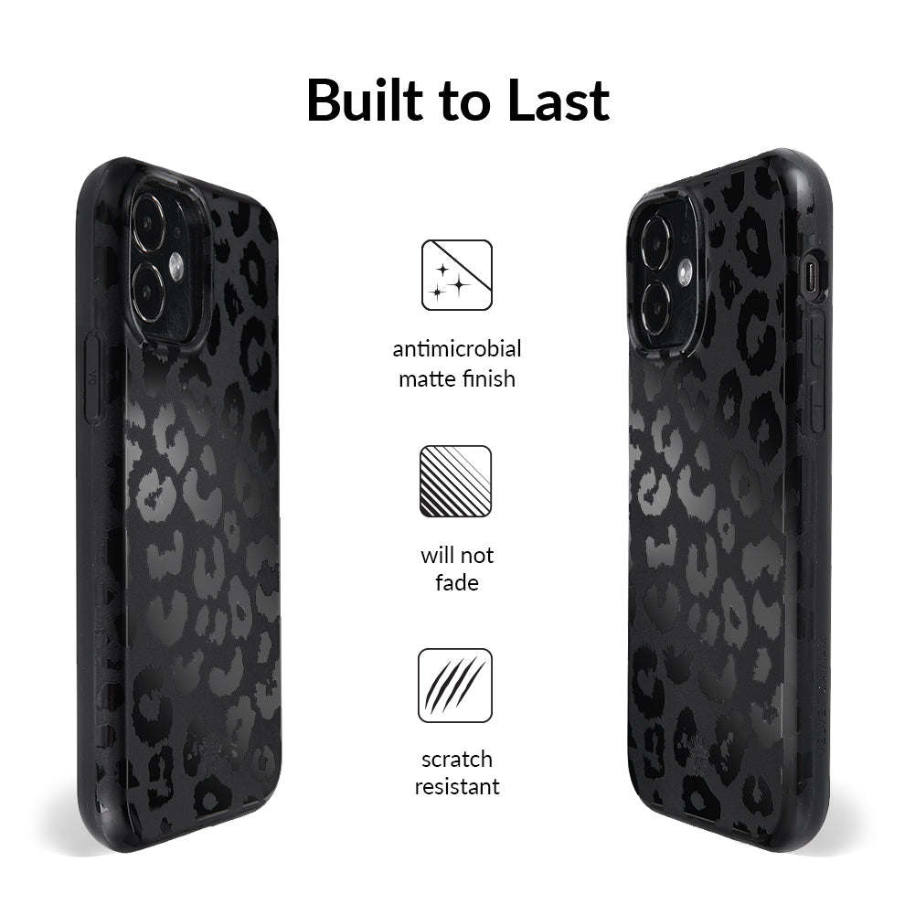 Black Leopard iPhone Case - Stylish & Durable Phone Cover for iPhone [Model] - Perfect for Everyday Use, Outdoor Adventures & Fashion Protection