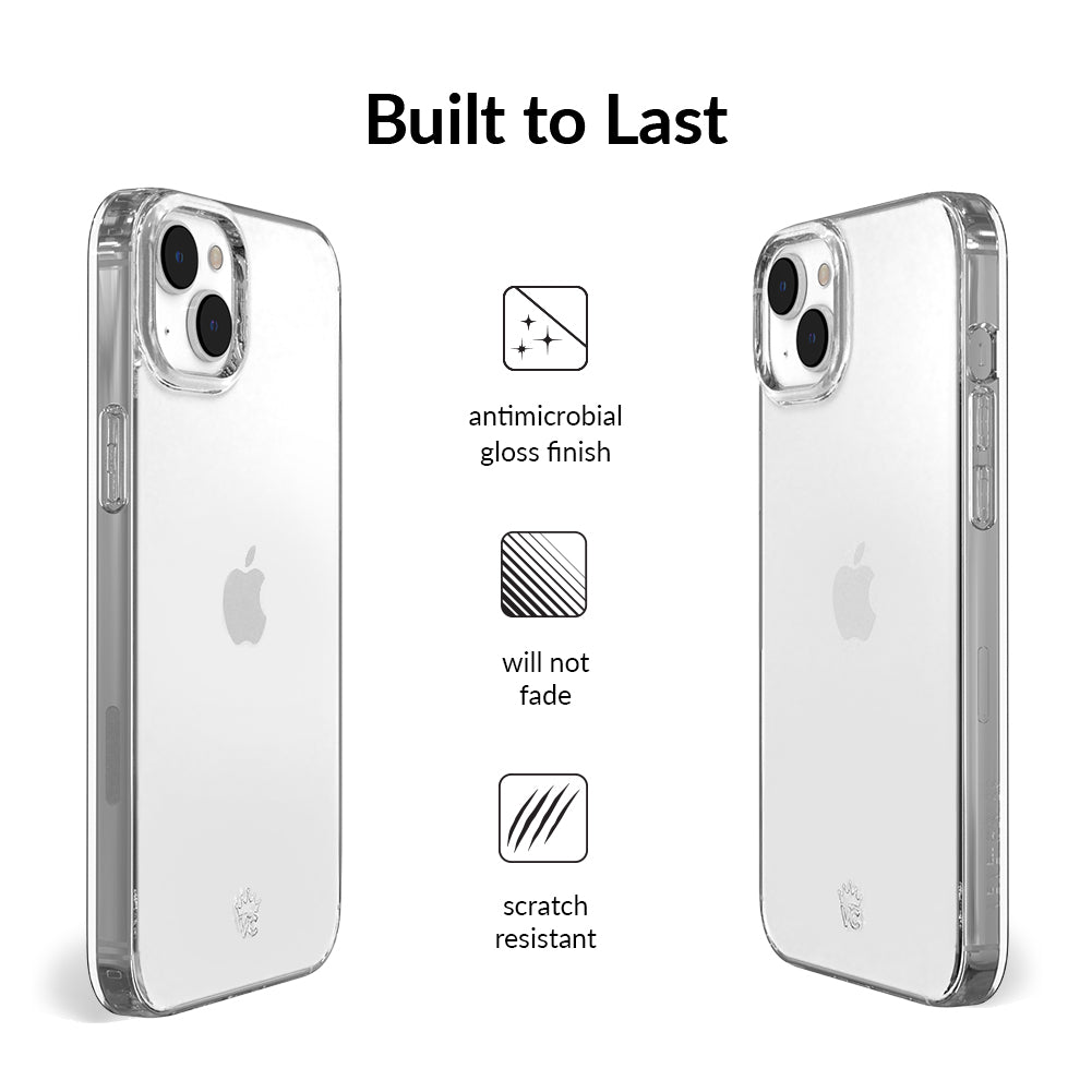 Clear iPhone Case - Slim Protective Cover for iPhone [Model] | Scratch & Shock Resistant | Perfect for Everyday Use, Travel & Outdoor Activities