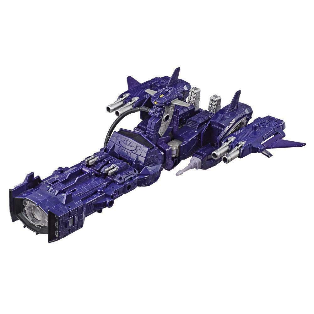 Transformers Generations War for Cybertron: Siege Leader Class WFC-S14 Shockwave Action Figure - Premium Collectible Robot Toy for Adults & Kids - Perfect for Display, Gifts, and Cybertron Battle Scenes