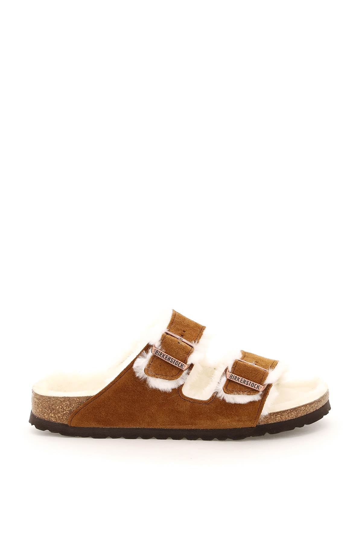 Birkenstock Arizona Shearling Mules - Narrow Fit Women's Comfortable House Slippers for Cozy Indoor & Outdoor Wear