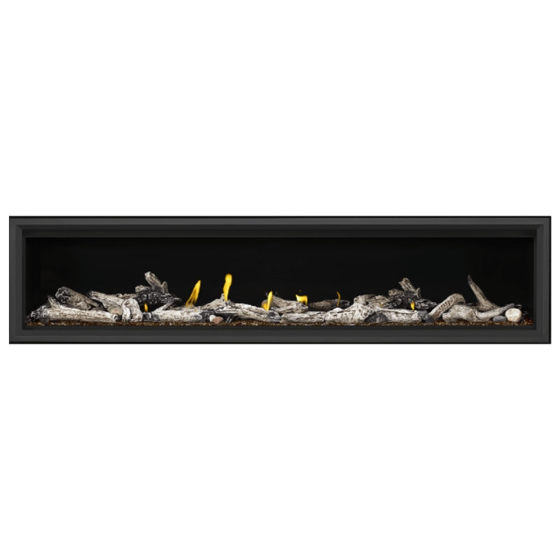 Napoleon Vector 74 Linear Direct Vent Gas Fireplace - LV74N | Modern Home Heating Solution for Living Rooms & Patios