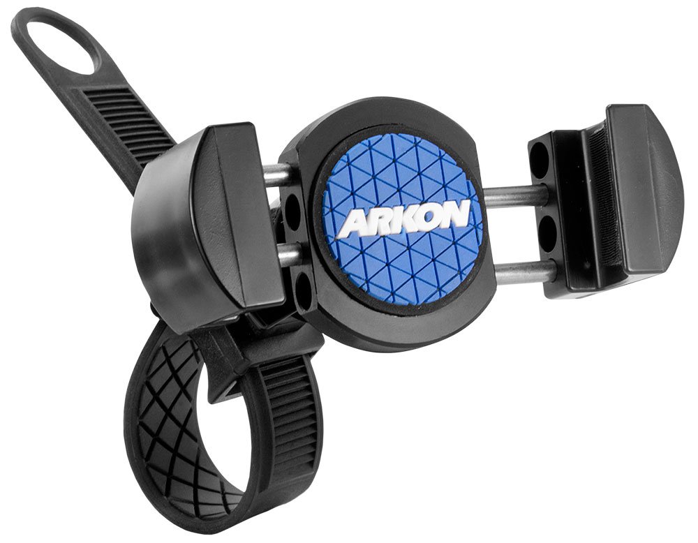 ARKON RoadVise Handlebar Phone Mount - Compatible with iPhone 7/6S/6 Plus/6/5S & Galaxy S7 - Secure Bike & Motorcycle Phone Holder for Cycling, Commuting & Outdoor Adventures