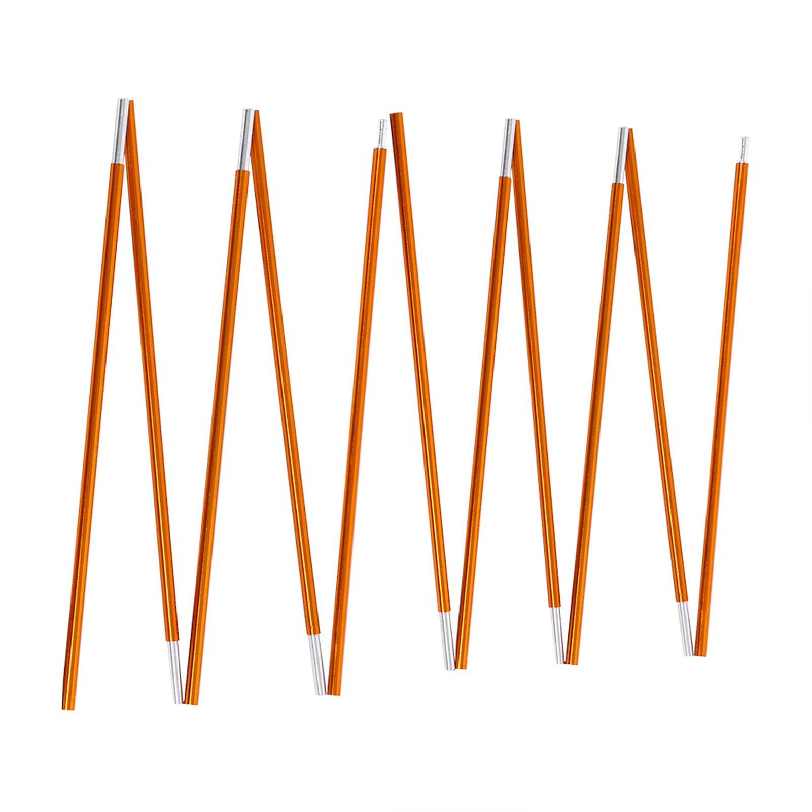Fiberglass Tent Pole Replacement - Double Folding Support Frame for Camping, Hiking & Awning - Durable Tent Accessories for Outdoor Adventures