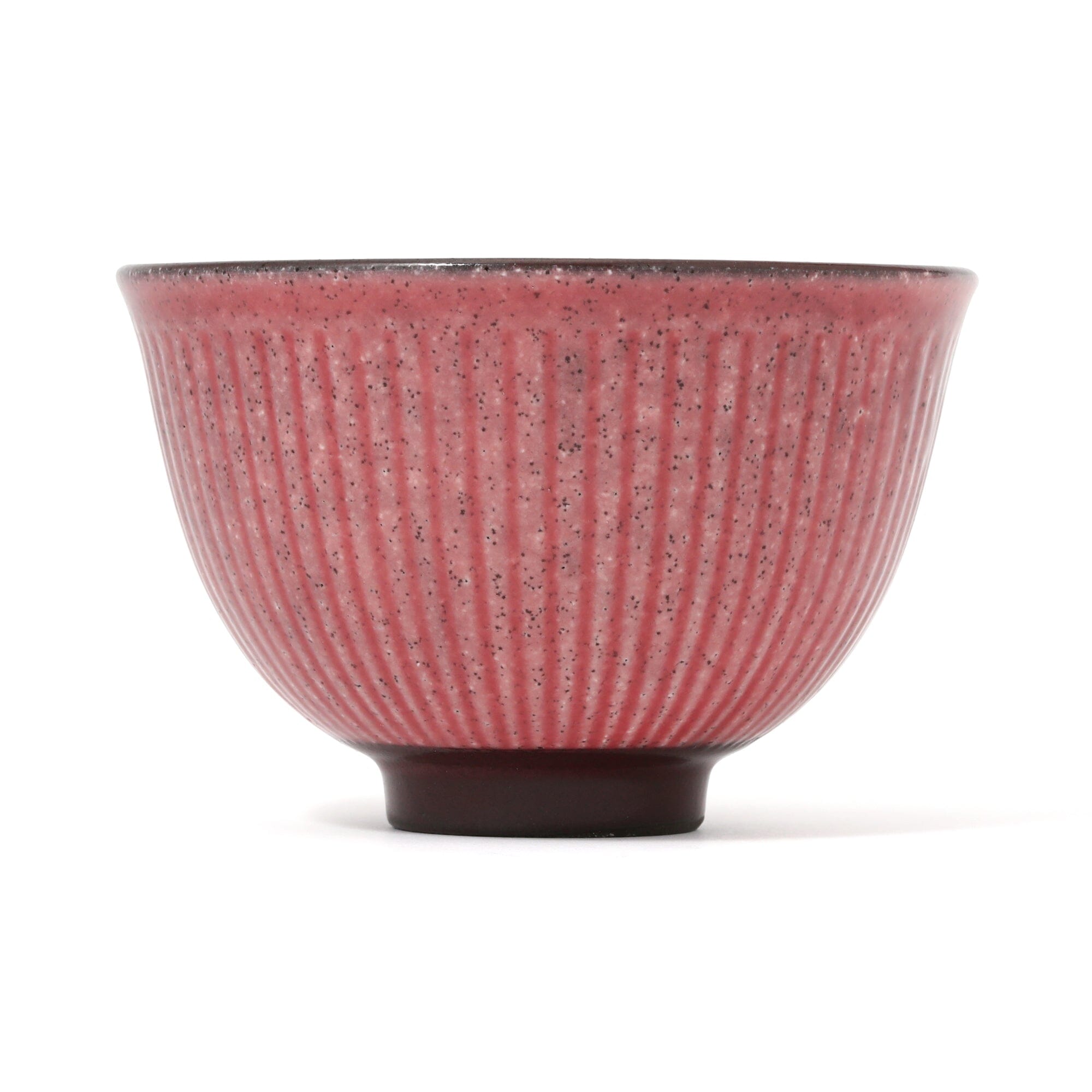 Premium Mino Large Bowl Shinogi Red - Handcrafted Japanese Ceramic Rice Bowl for Sushi, Ramen & Asian Cuisine - Elegant Dining & Home Decor