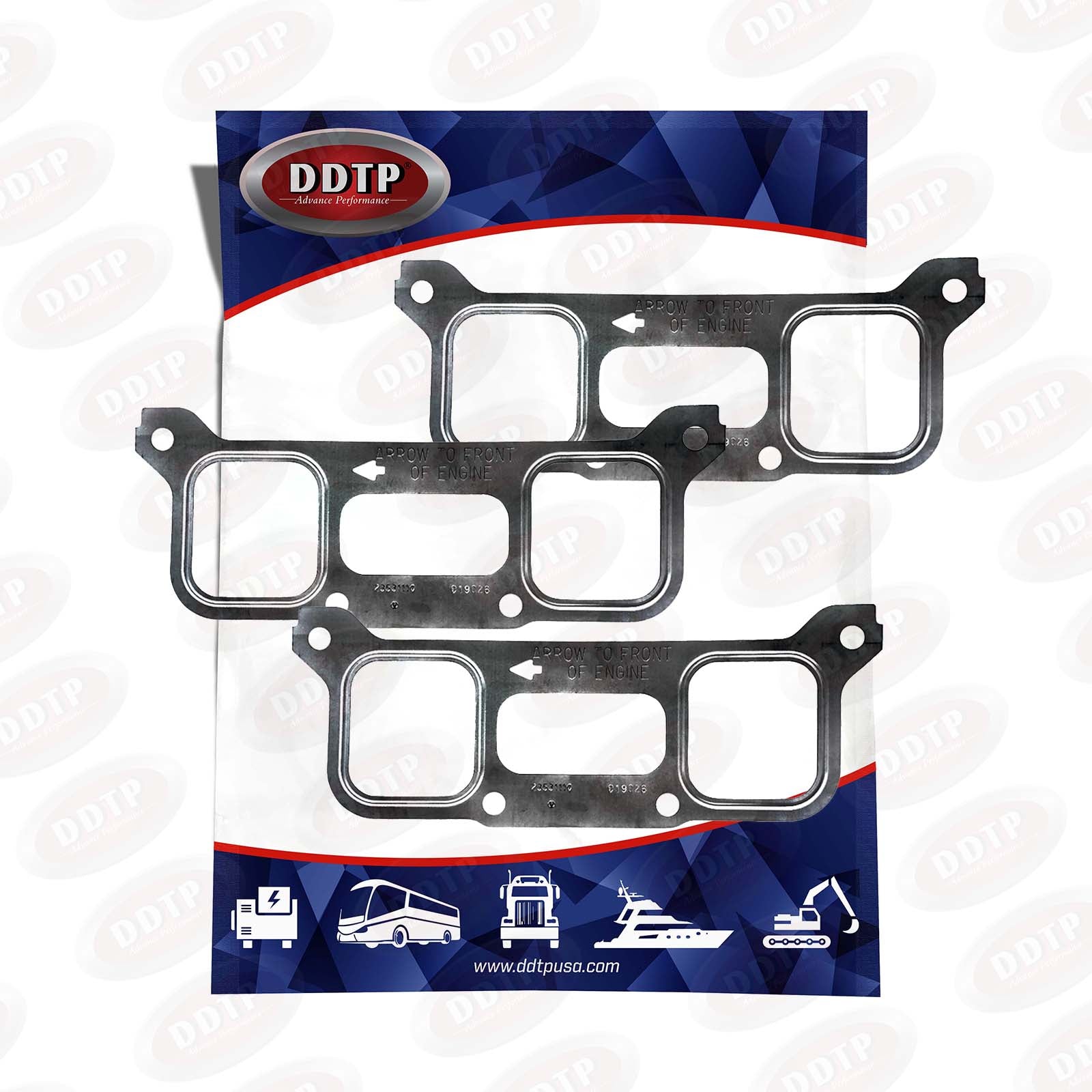 High-Quality Gasket Intake Manifold S60 Set of 3 (23531110) - Perfect for Volvo Engine Repair & Maintenance