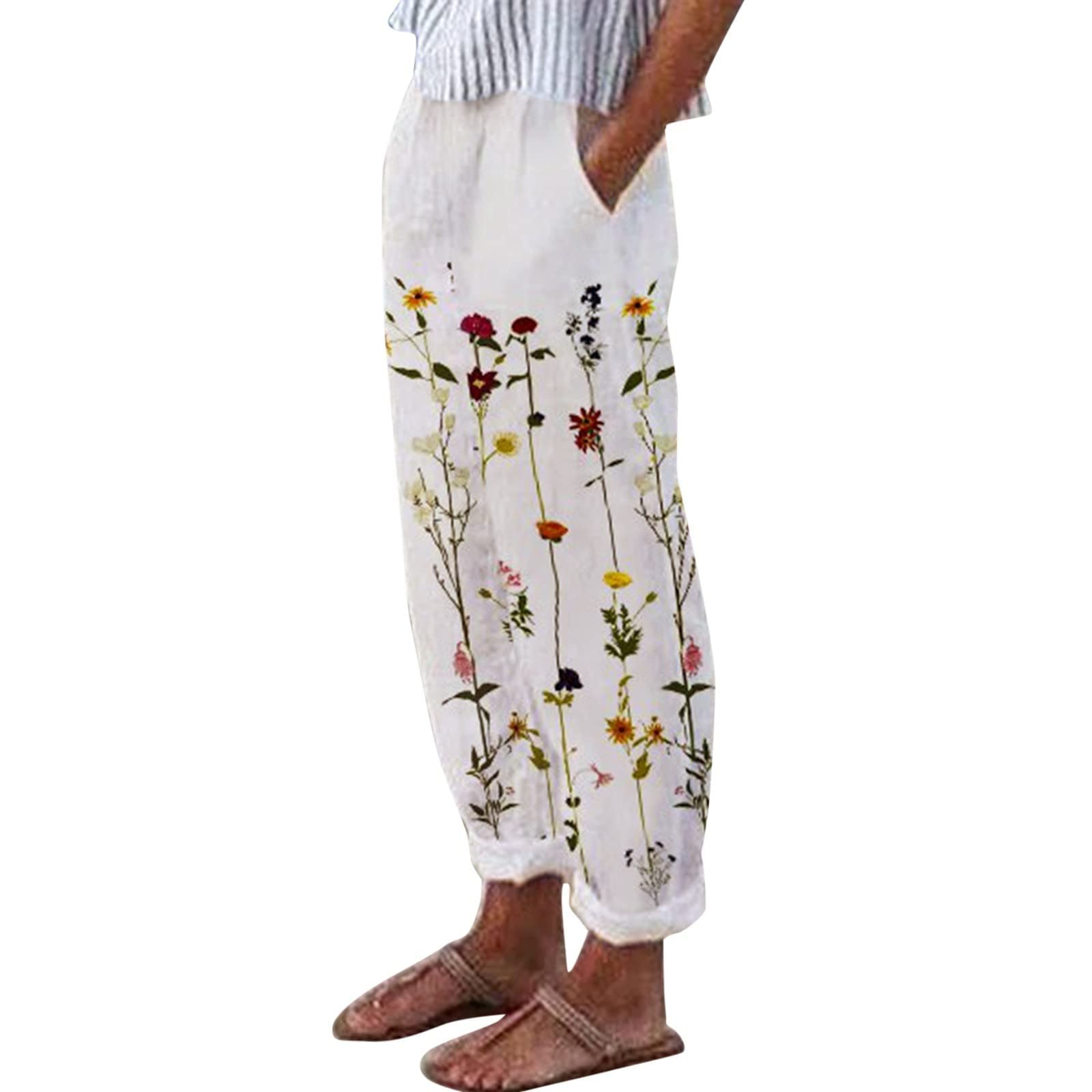 Stylish Women's Pencil Pants - High Waisted Slim Fit Summer Trousers for Office Work & Casual Wear | Solid Color Fashion Pants for Women