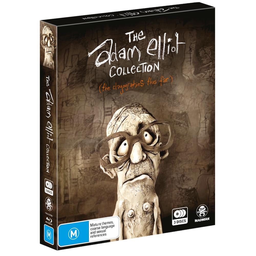 Adam Elliot Collection DVD Set - Harvie Krumpet, Memoir of a Snail & Mary & Max - Award-Winning Stop Motion Films for Movie Lovers & Animation Enthusiasts - Perfect for Family Movie Nights & Film Studies