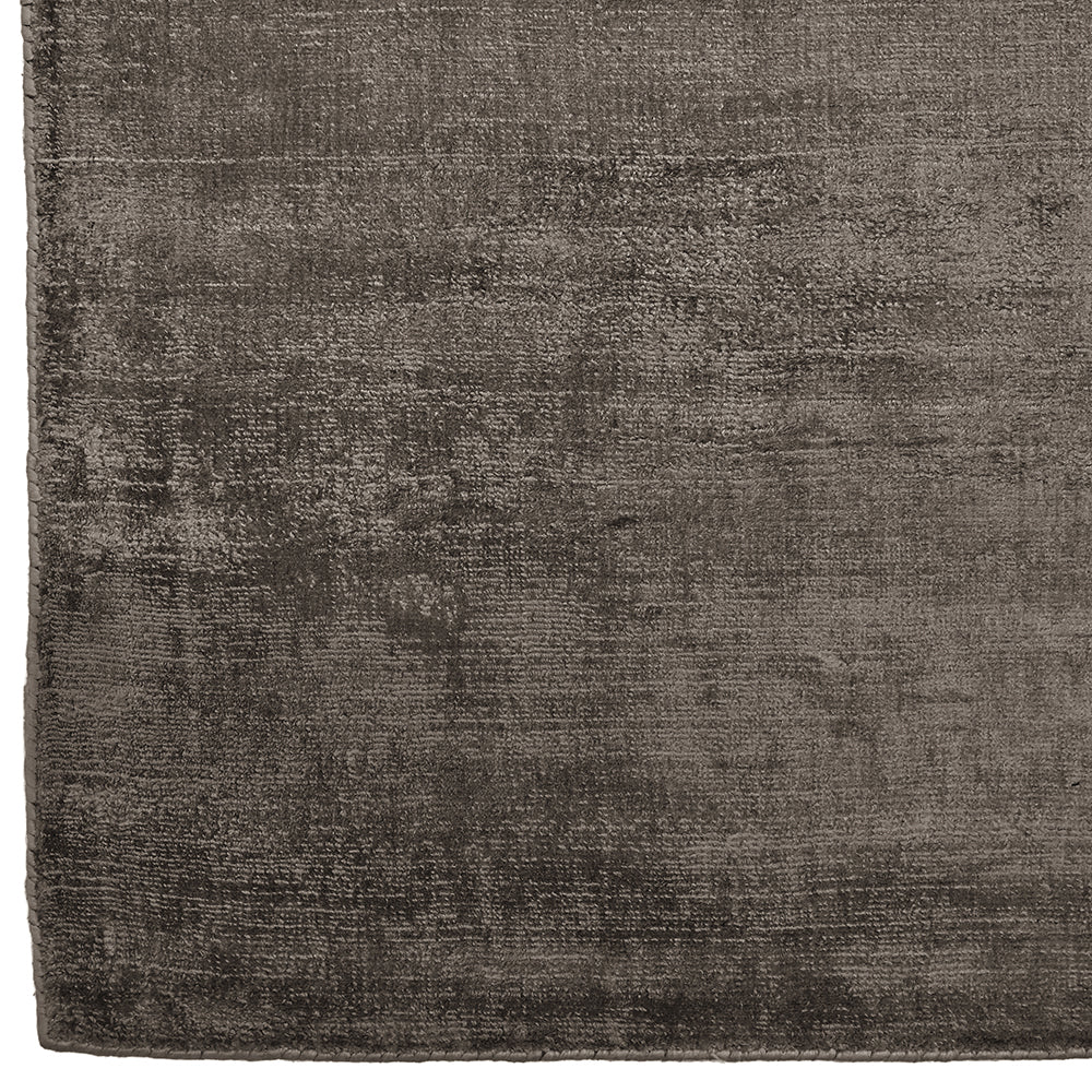 Premium Neo Viscose Area Rug 10x13 Feet (300x400cm) - Soft Cool Brown Modern Living Room Carpet for Home Decor | Bedroom, Office & Lounge Floor Mat