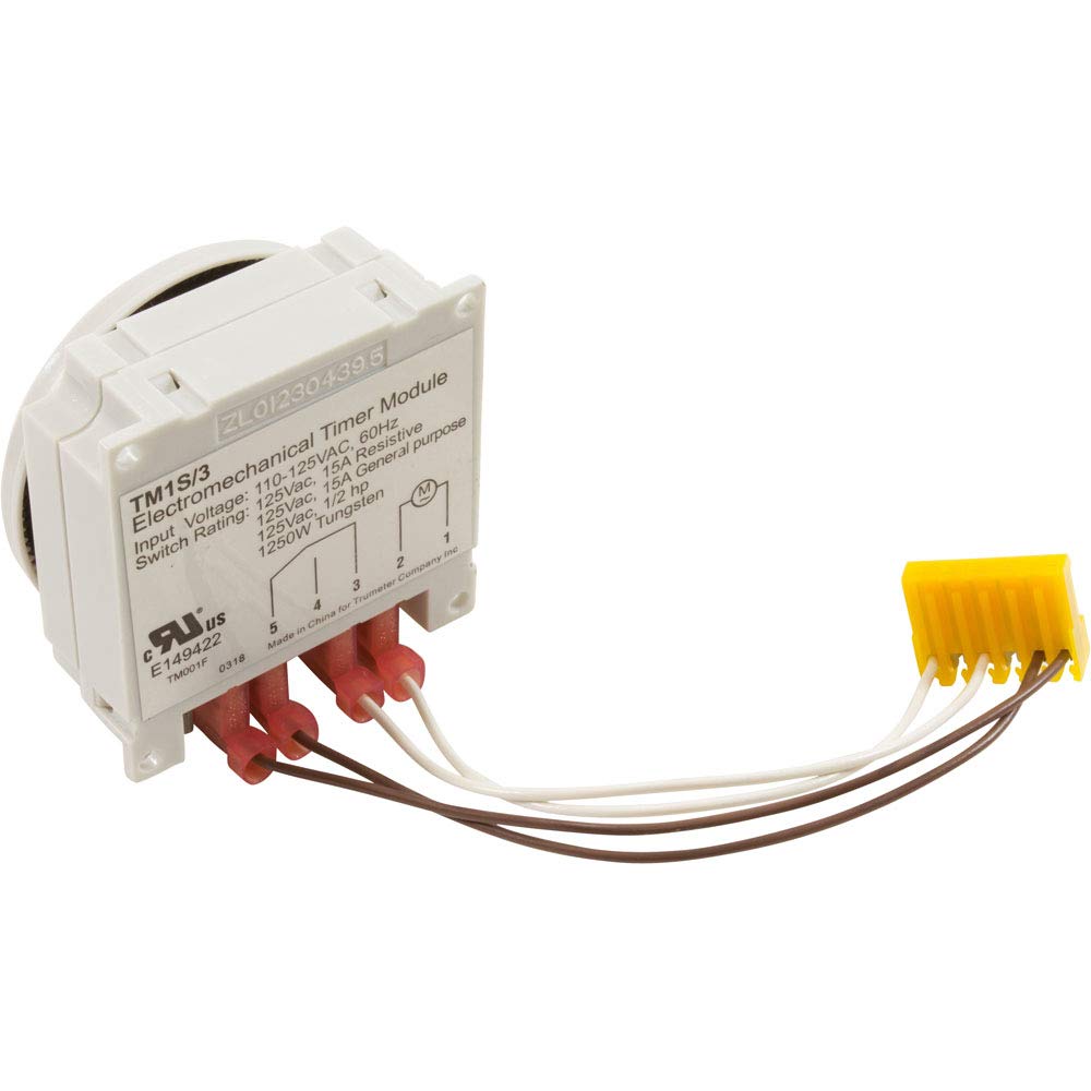 Hayward GLX-TROL-TIMER 24-Hour 120V Grasslin Timer Replacement for Hayward Goldline Salt Chlorine Generators - Pool Equipment Upgrade for Saltwater Systems