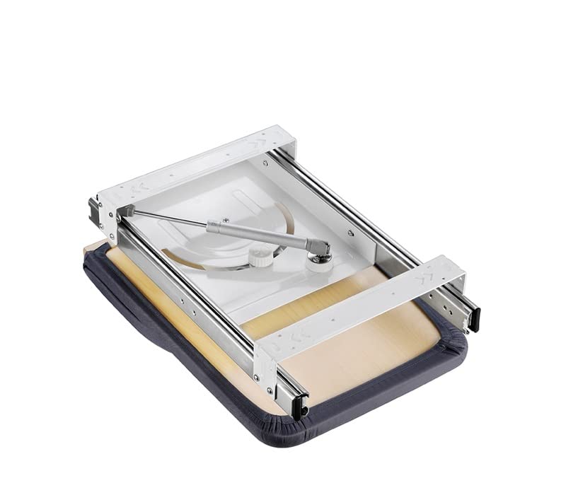 Foldable Rotating Ironing Board - Space Saving Pull-Out Cabinet Ironing Station for Home & Apartment | Perfect for Small Spaces, Laundry Rooms & Closets