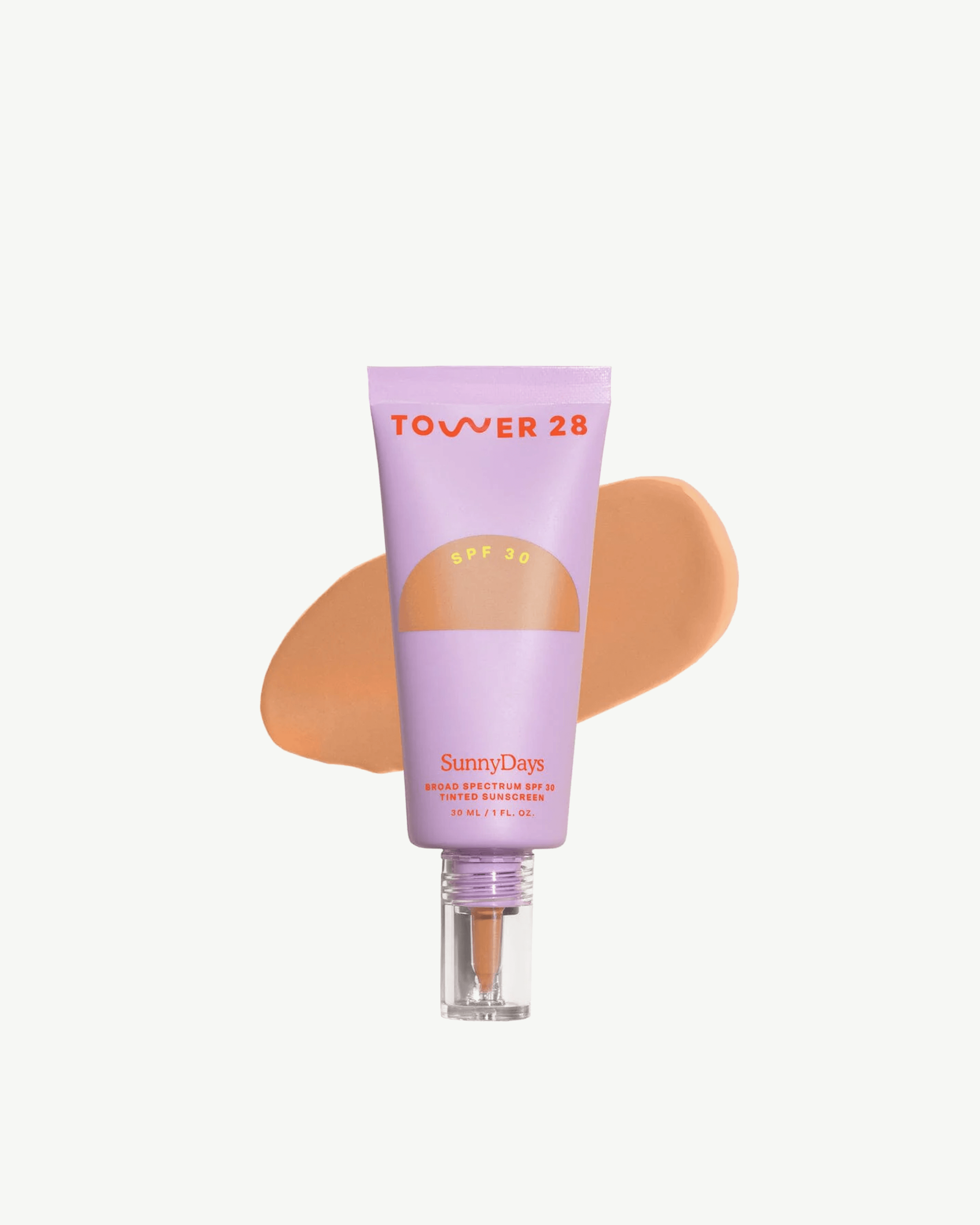 SunnyDays Tinted SPF 30 Sunscreen Foundation - Lightweight Mineral Makeup with Broad Spectrum Protection for Daily Wear & Outdoor Activities