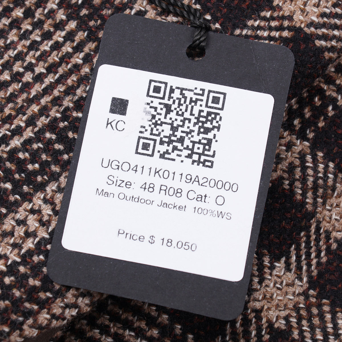 Luxury Kiton Layered Plaid Cashmere Overcoat for Men - Premium Winter Coat for Business & Formal Occasions