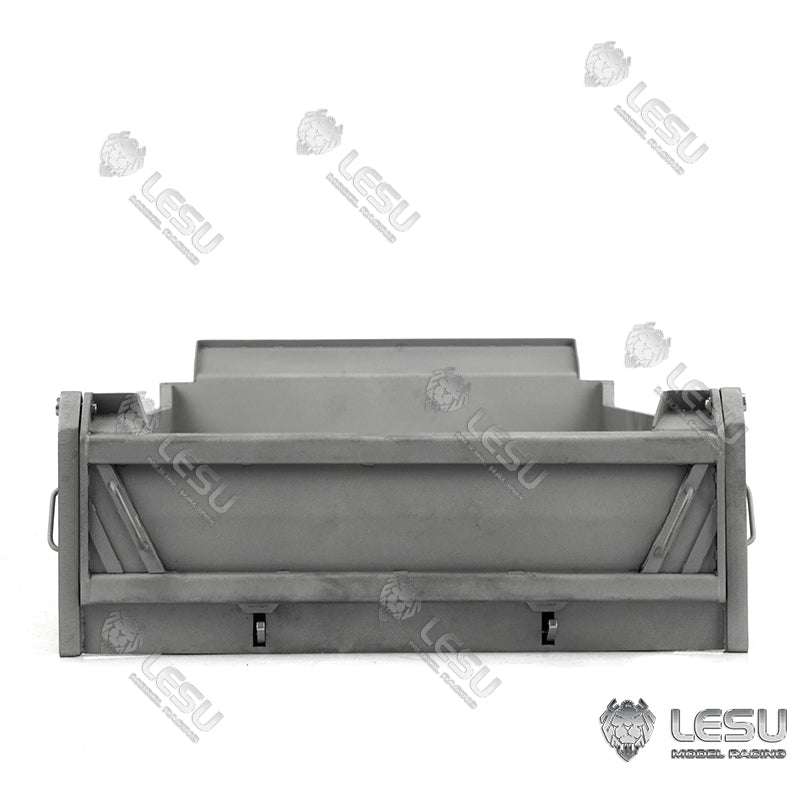 1/14 LESU 4x4 TGS RC Dumper Truck Metal Hopper Bucket Accessory for TAMIYA DIY Model Cars - Perfect for Construction Site Play & RC Vehicle Upgrades
