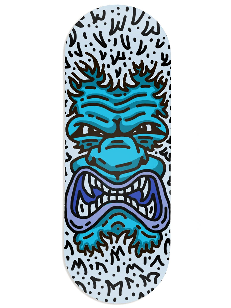 Premium Teak Wood Fingerboard Deck for Skateboarding - Perfect for Tricks, Training & Sausage Ramps Entry #96 - Ideal for Home, Office & Skate Park Practice