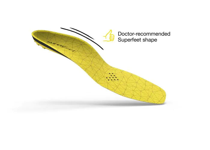 Superfeet Comfort Hockey Skate Insoles - Premium Arch Support for Hockey Players - Reduce Foot Fatigue & Improve Performance on Ice - Perfect for Ice Skating, Hockey Games & Training