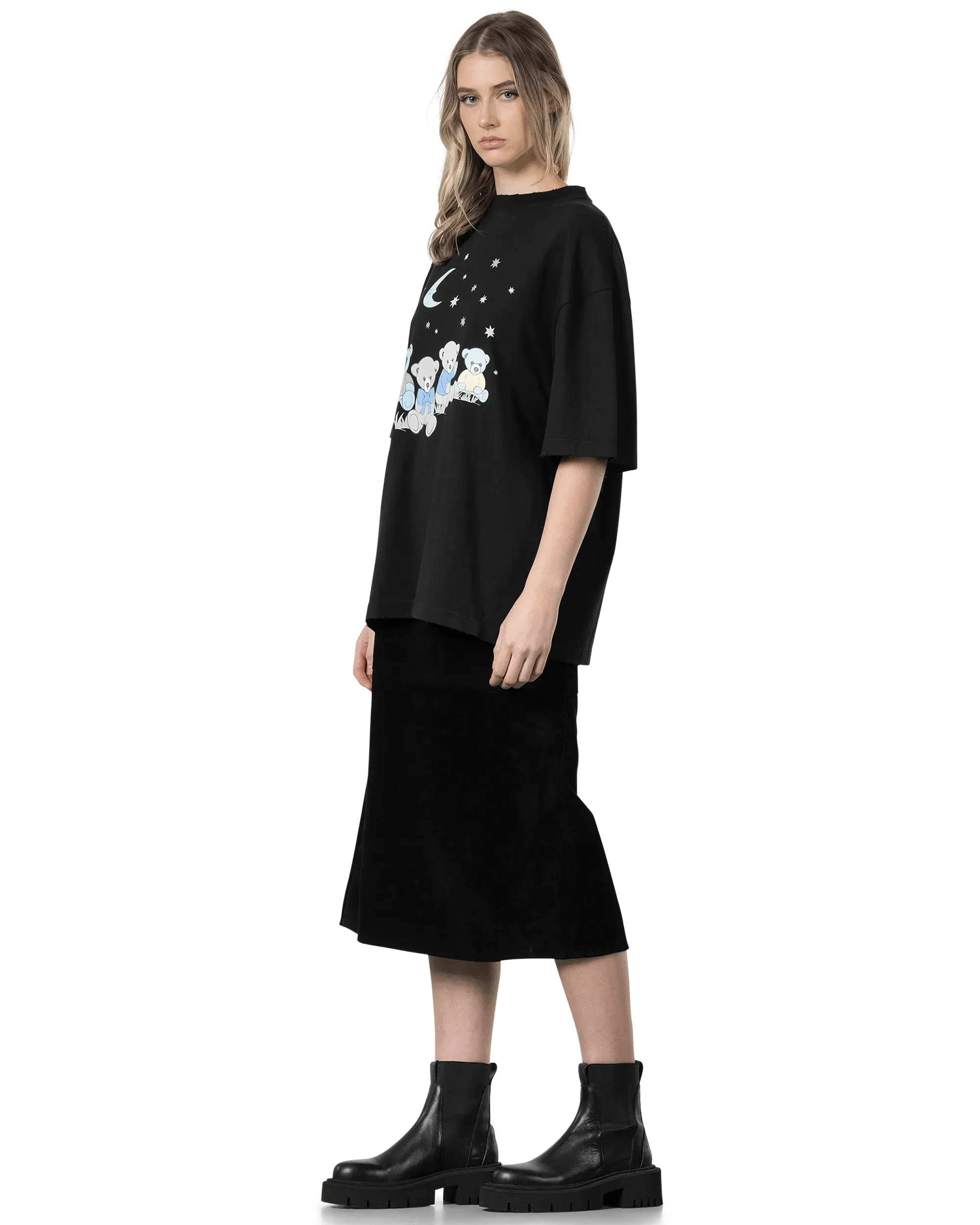 Love Bear Cotton T-Shirt for Women - Soft & Comfortable Casual Tee - Perfect for Everyday Wear, Dates & Gifts