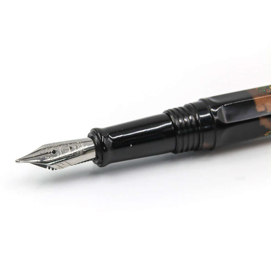 Benu Talisman Fountain Pen - Elegant Handcrafted Dream Bean Design, Premium Writing Instrument for Calligraphy, Journaling & Gifting - Perfect for Professionals, Collectors & Special Occasions