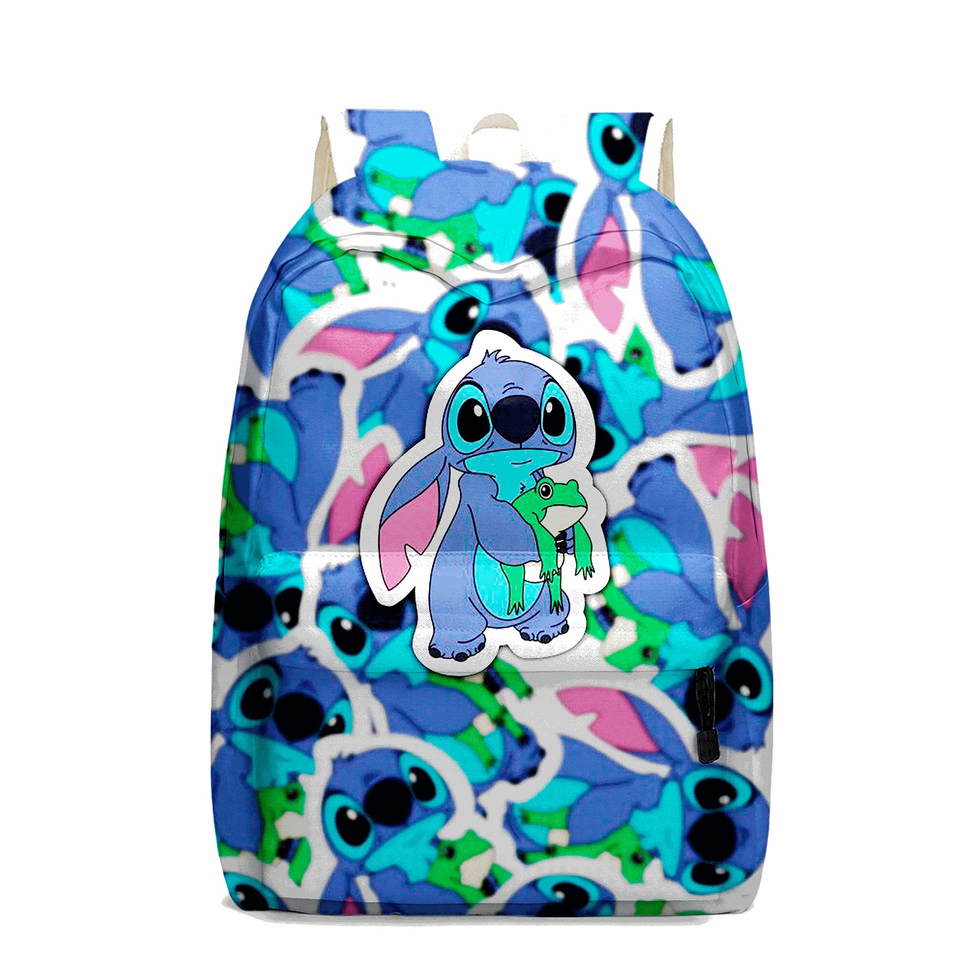Cartoon Laptop Backpack for Boys & Girls - Adjustable Shoulder Strap School Book Bag, Medium Size Daypack for Teens - Perfect for School, Travel & Daily Use