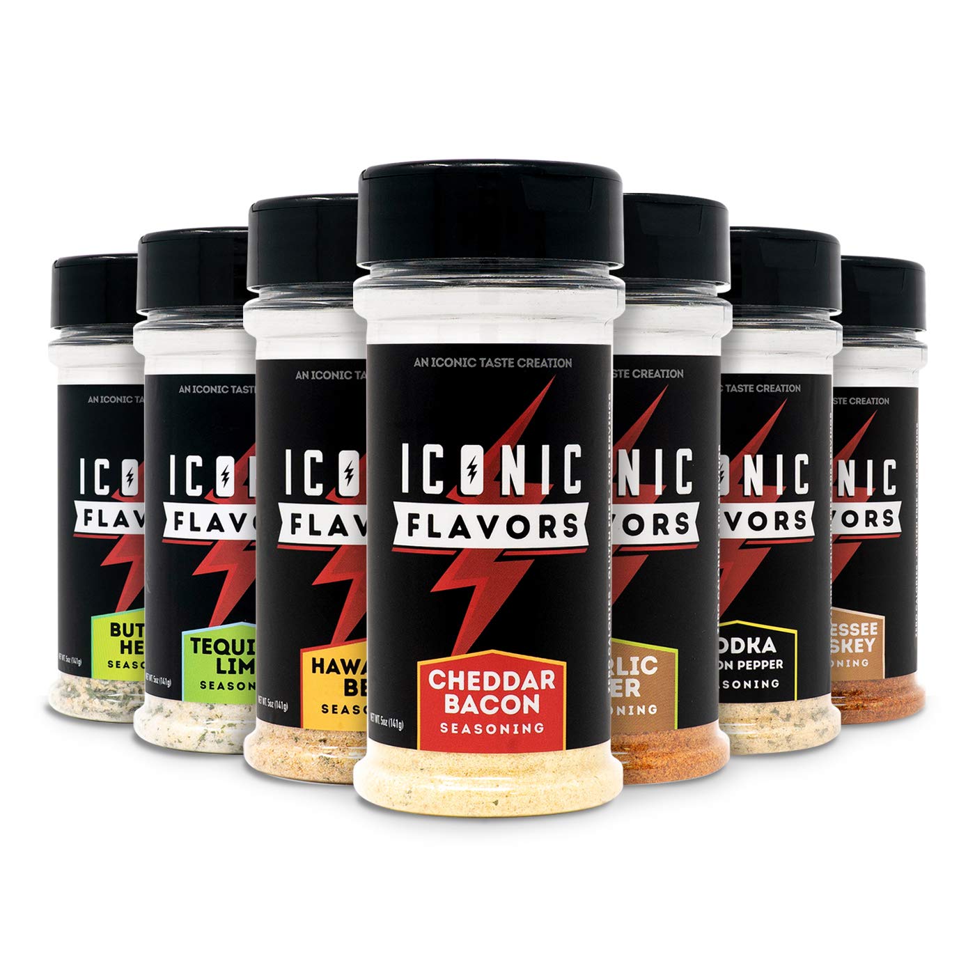 ICON Meals Gluten Free Zero Calorie Seasoning - Lemon Pepper Vodka Flavor | Keto Approved, Low Carb Flavor Enhancer for Meal Prep | Made with Real Ingredients for Amazing Taste | Perfect for Keto Diet, Weight Loss & Healthy Cooking