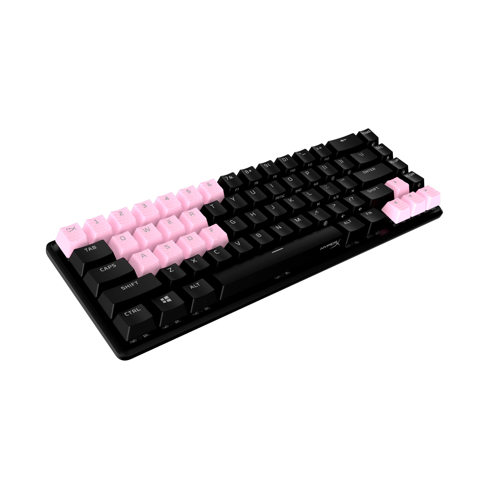 HyperX Rubber Keycaps for Mechanical Keyboards - Gaming Accessory Kit with Non-Slip Design - Perfect for PC Gaming, Typing & Office Work