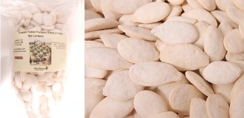 OliveNation Roasted Salted Pumpkin Seeds in Shell - 80oz (5lbs) Bulk Pack - Healthy Snack for Trail Mix, Salads & Baking | Non-GMO, High Protein