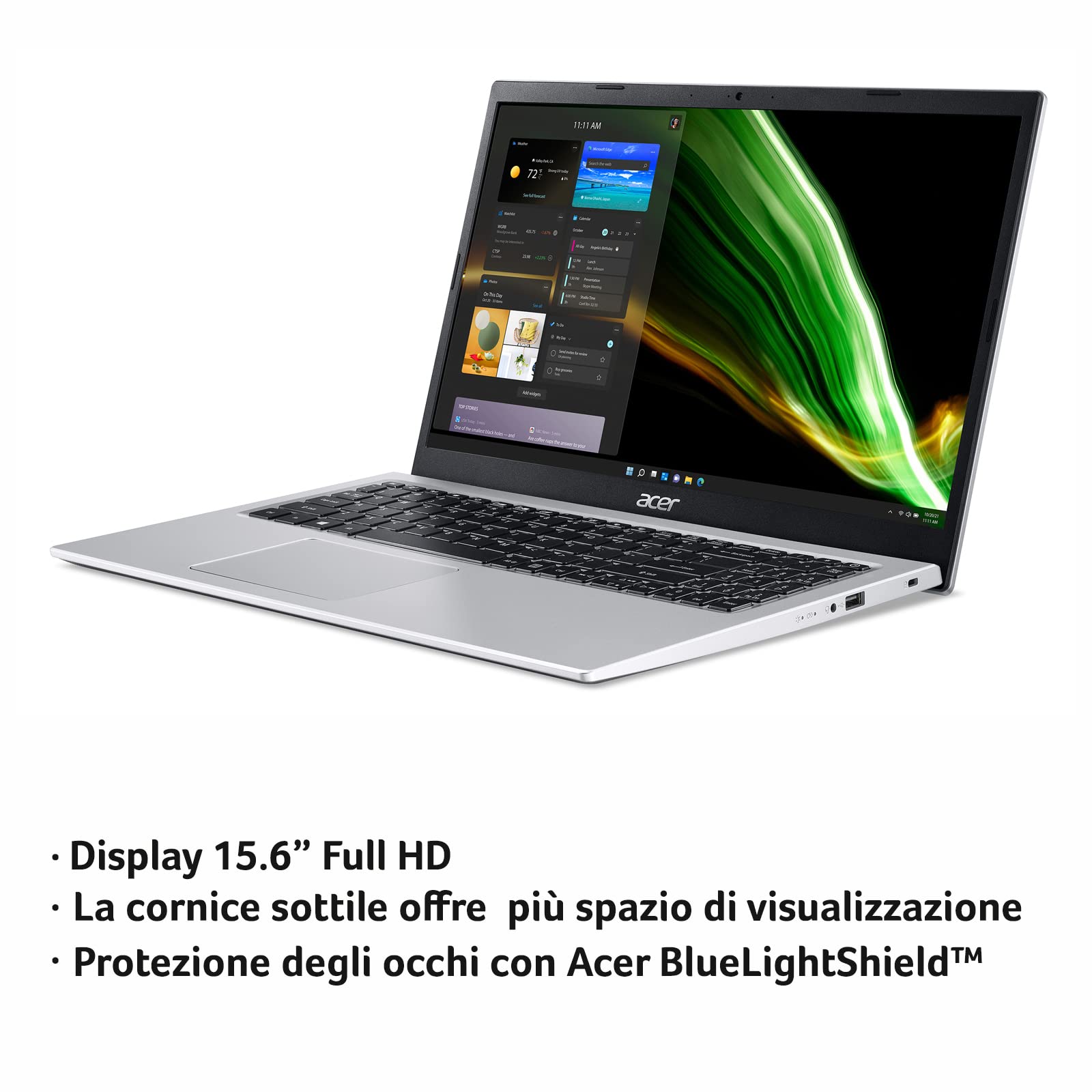 Acer Aspire 1 A115-32-C56R Laptop - 15.6
