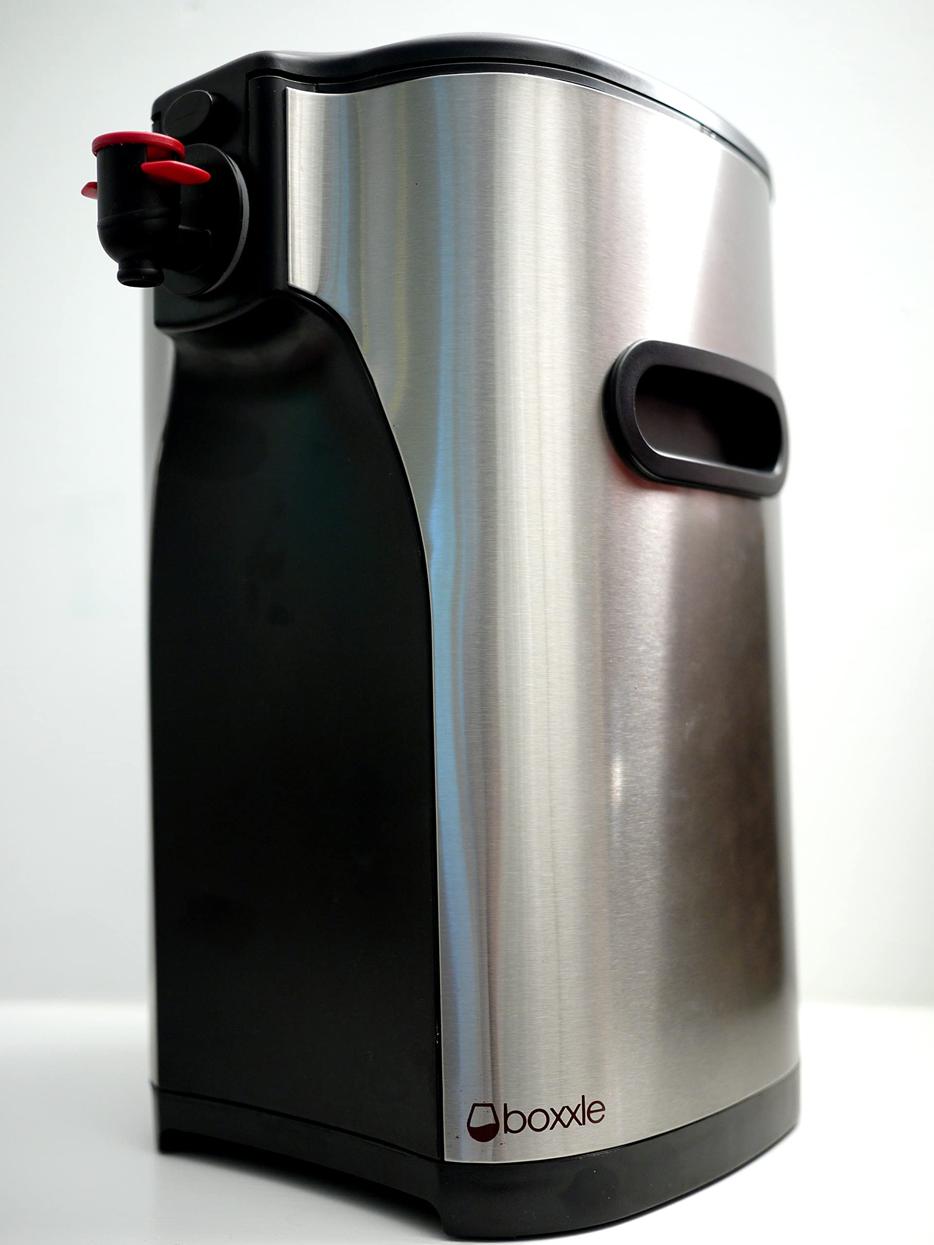 Premium BOXXLE 3L Box Wine Dispenser - Stainless Steel Wine Tap System for Bag-in-Box Wines - Perfect for Home Bars, Parties & Outdoor Entertaining