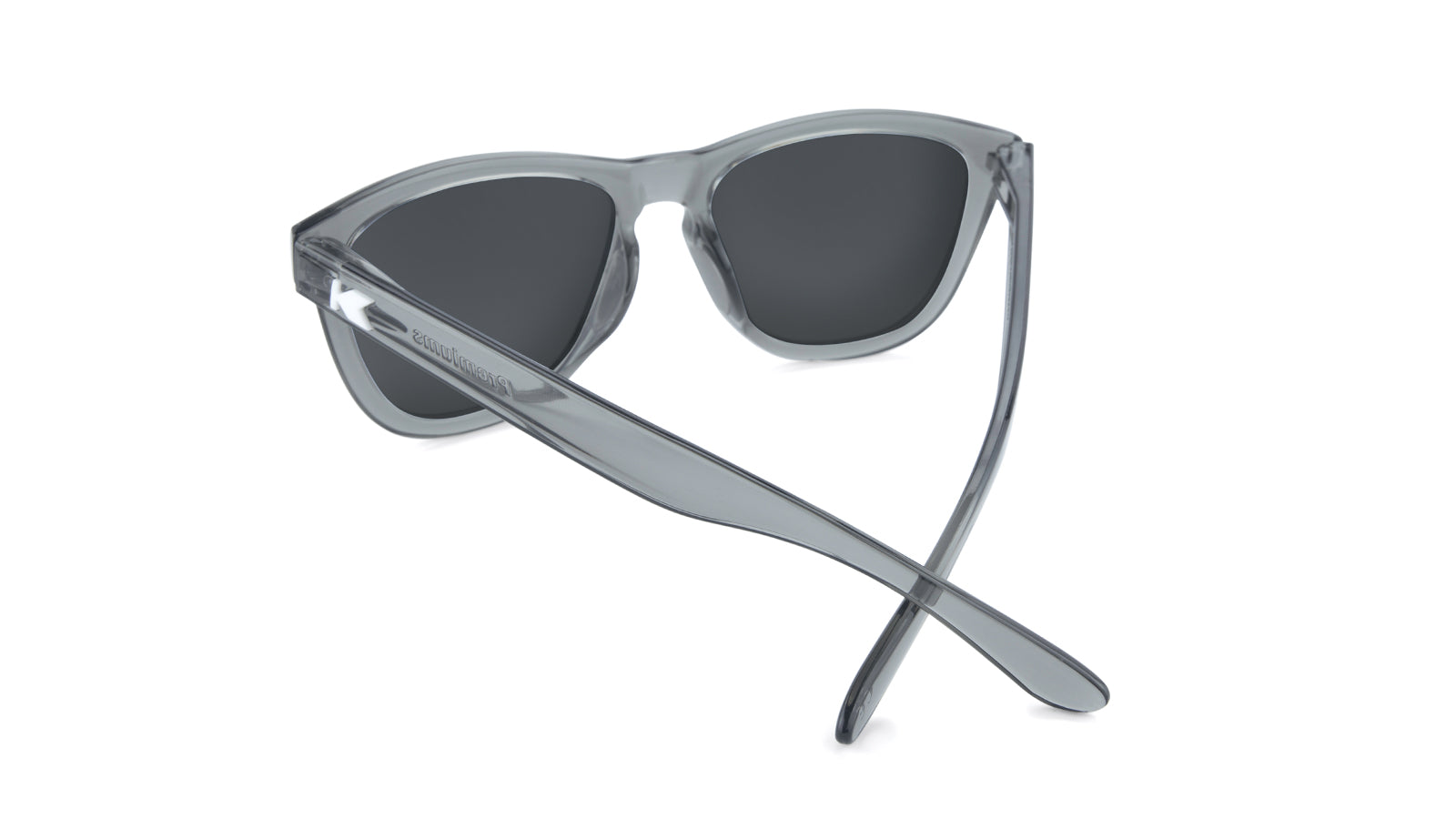 Premium Clear Grey / Sunset Sports Sunglasses - UV Protection, Lightweight & Stylish for Running, Cycling, and Outdoor Activities