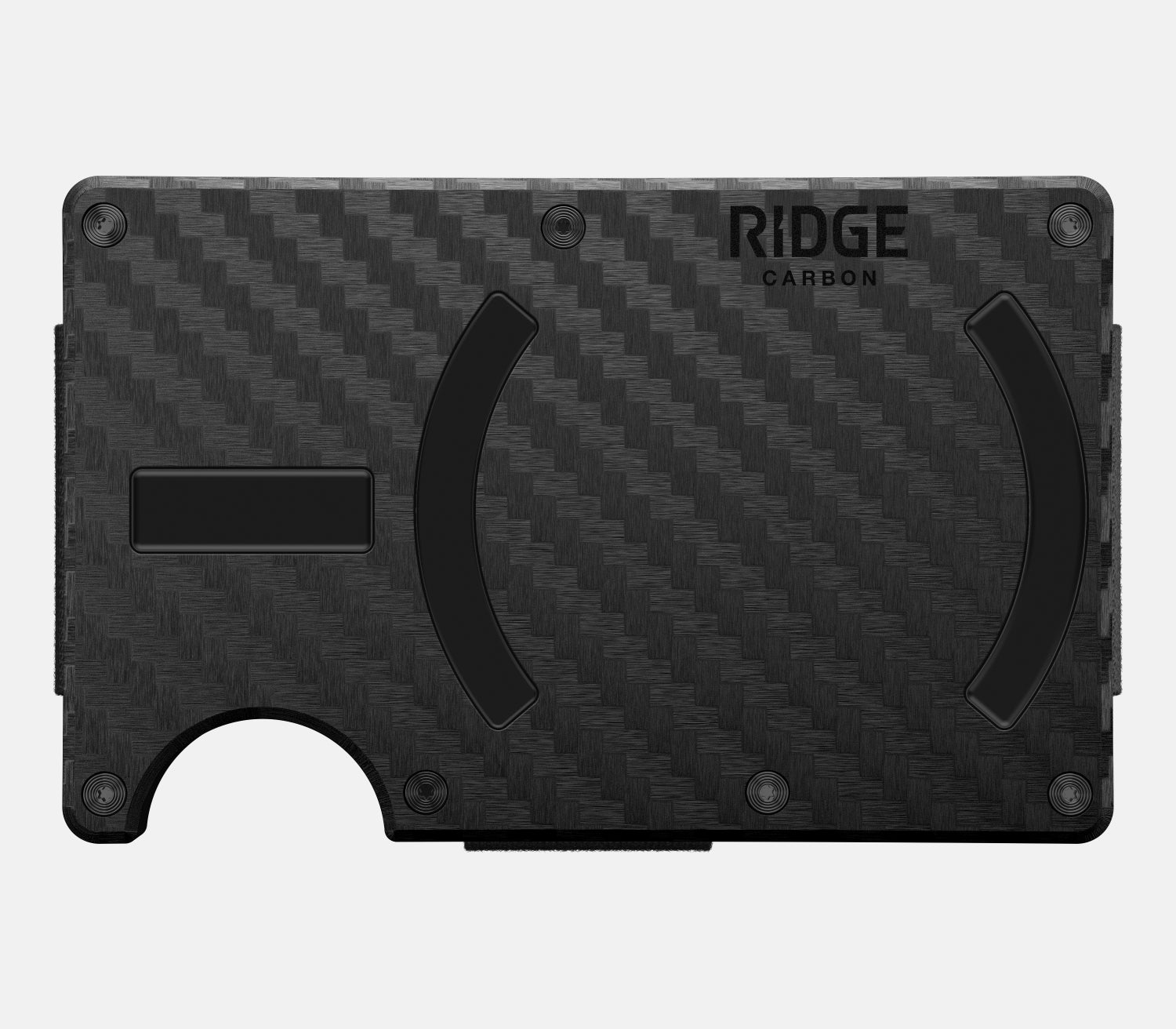 Ridge Wallet For MagSafe - Carbon Fiber 3K RFID Blocking Slim Minimalist Wallet | Perfect for Everyday Carry, Travel & Contactless Payments