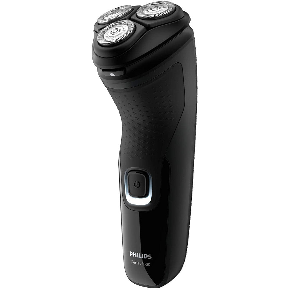 PHILIPS S1232/41 Series 1000 Rechargeable Electric Shaver with Pop-Up Trimmer for Men - Wet & Dry Use, Cordless Shaving for Travel, Home & Office Grooming