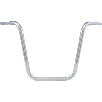 LA Choppers 18 Inch Hefty Ape Hanger Handlebars for Harley-Davidson Motorcycles - Chrome Finish - Perfect for Custom Cruiser Bikes and Long Distance Riding