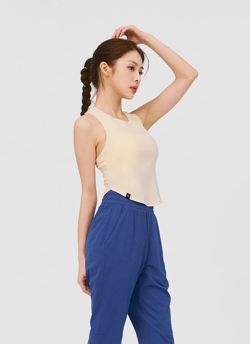 3-Pack XELLA Lightweight Round Neck Sleeveless Tops for Women - Perfect for Summer, Yoga, and Casual Wear