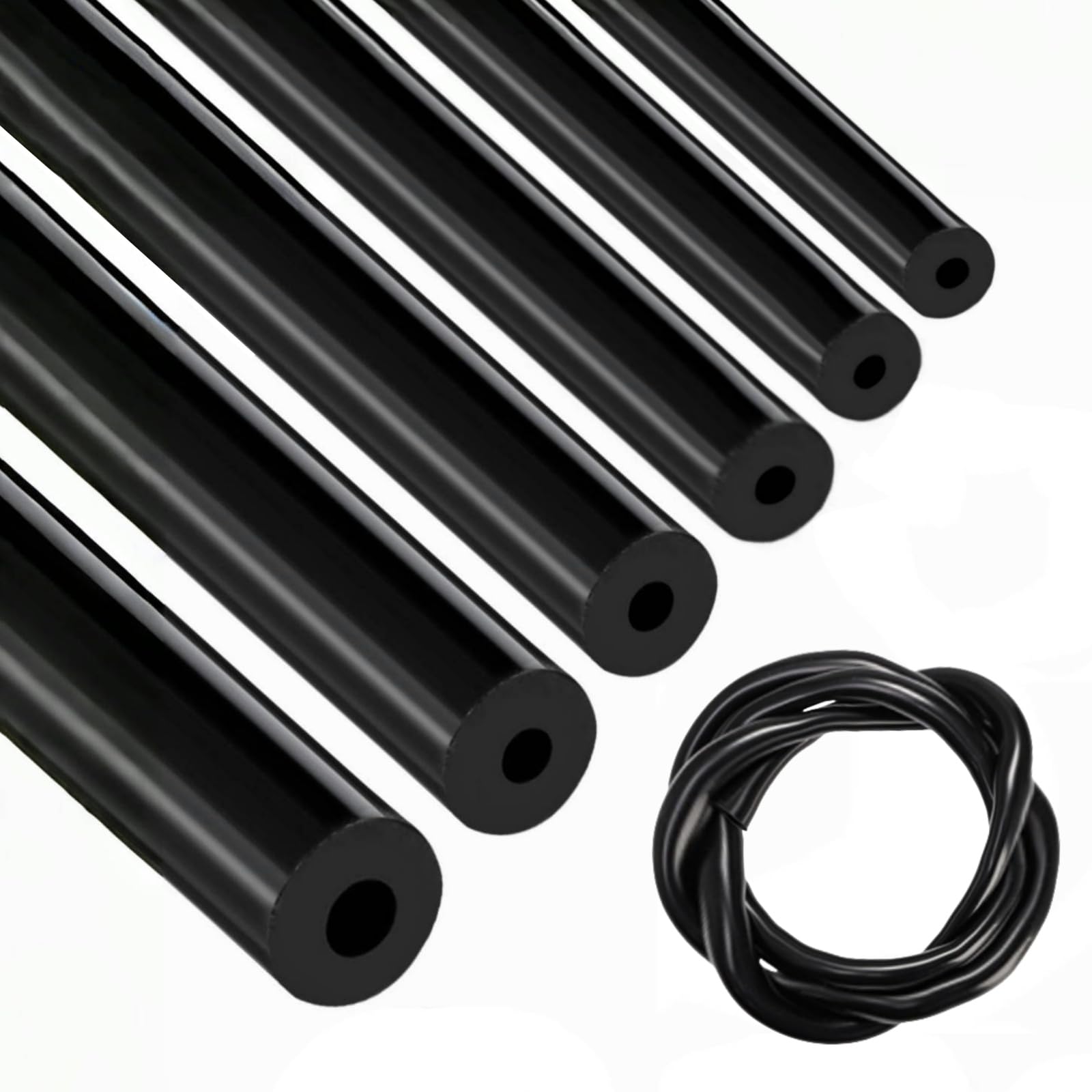 High Performance 6-Piece Silicone Vacuum Hose Kit (1/8