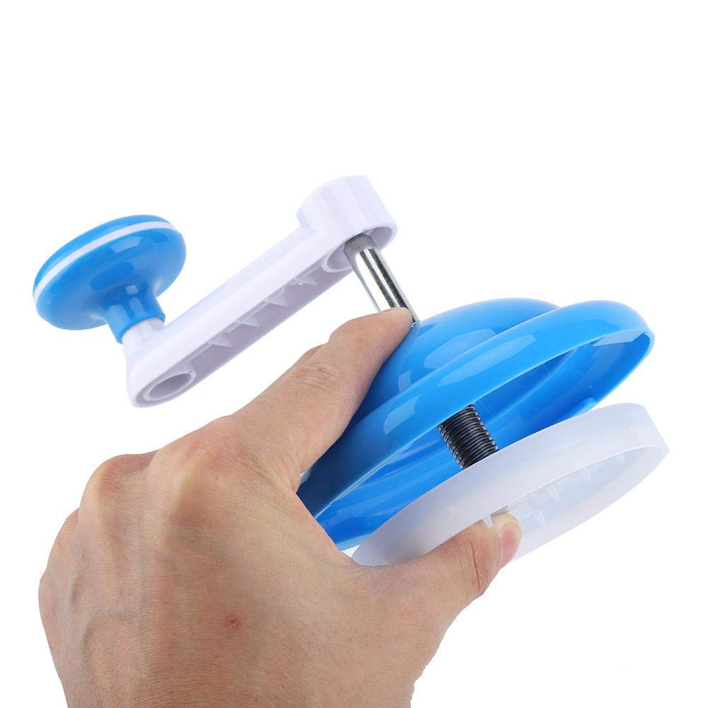 Portable Hand Crank Manual Ice Crusher - Snow Cone Maker Machine for Home & Kitchen | Perfect for Summer Parties, Kids Treats & DIY Frozen Desserts