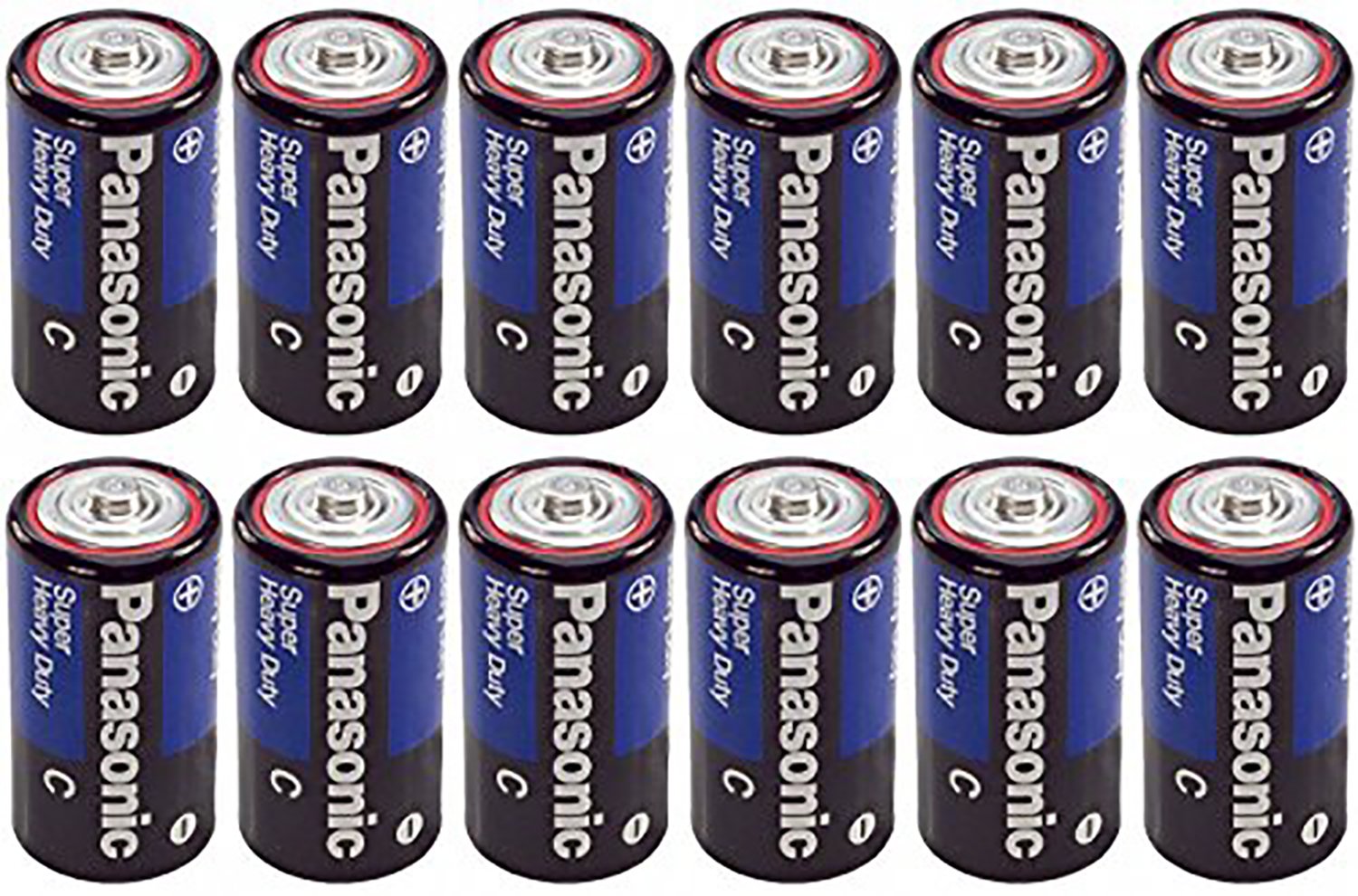 Panasonic Pro Power C Batteries - 12 Pack | Long-Lasting Alkaline Batteries for High-Drain Devices | Ideal for Flashlights, Toys, and Emergency Kits