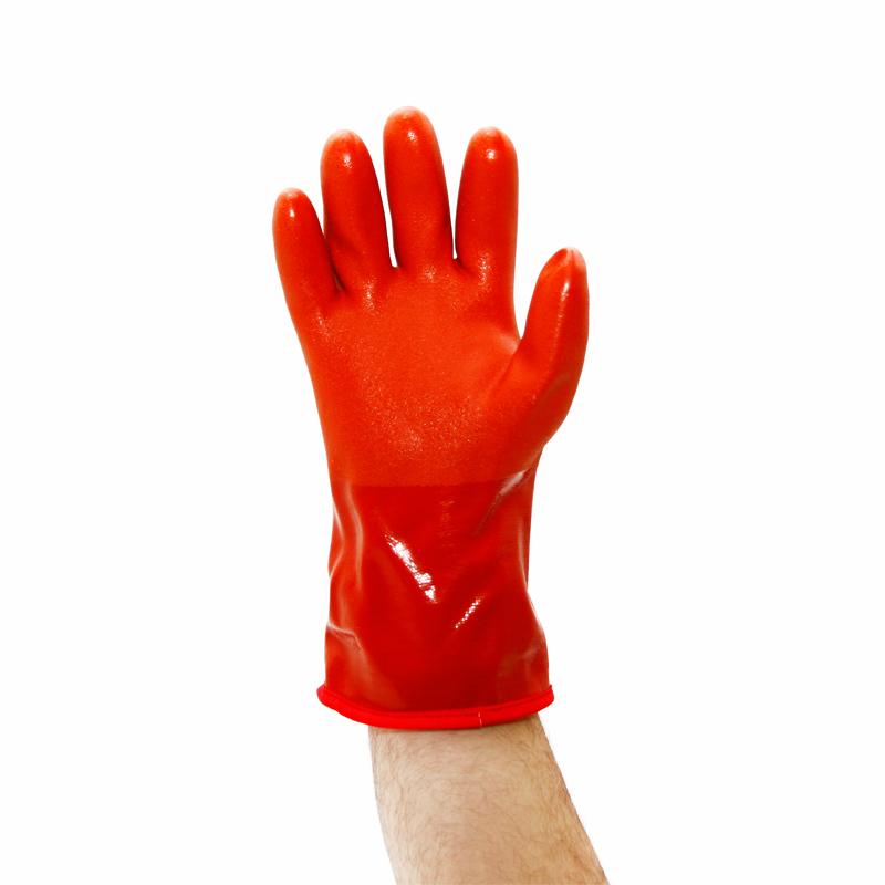 Showa Atlas 465 Double Dipped PVC Gloves with Removable Liner - Heavy Duty Work Gloves for Gardening, Cleaning & Industrial Use - Waterproof, Chemical Resistant & Durable Protection