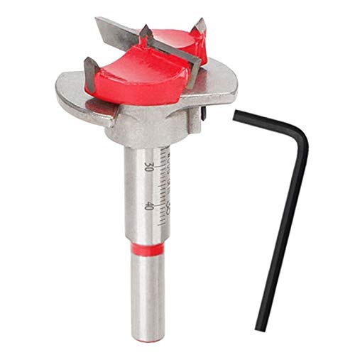 35mm Adjustable Woodworking Drill Bit for Cabinet Hinges - Perfect for Eterboard Hinge Pipe Installation & Precise Hole Positioning in DIY Projects