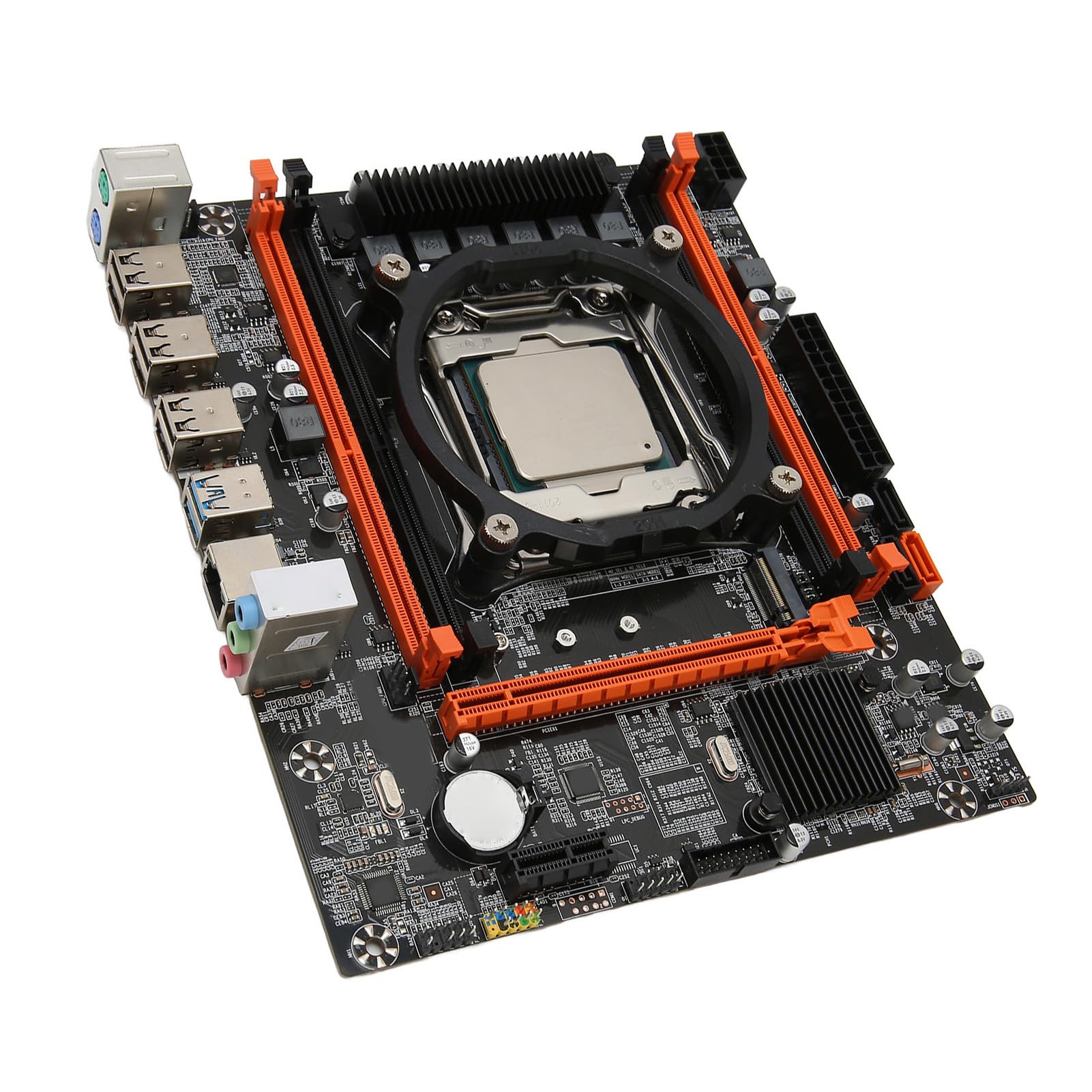 BROLEO X99 DDR4 Motherboard - Dual Channel Desktop Motherboard with 3-Pin Connector for Gaming PC, Workstation & High-Performance Computing