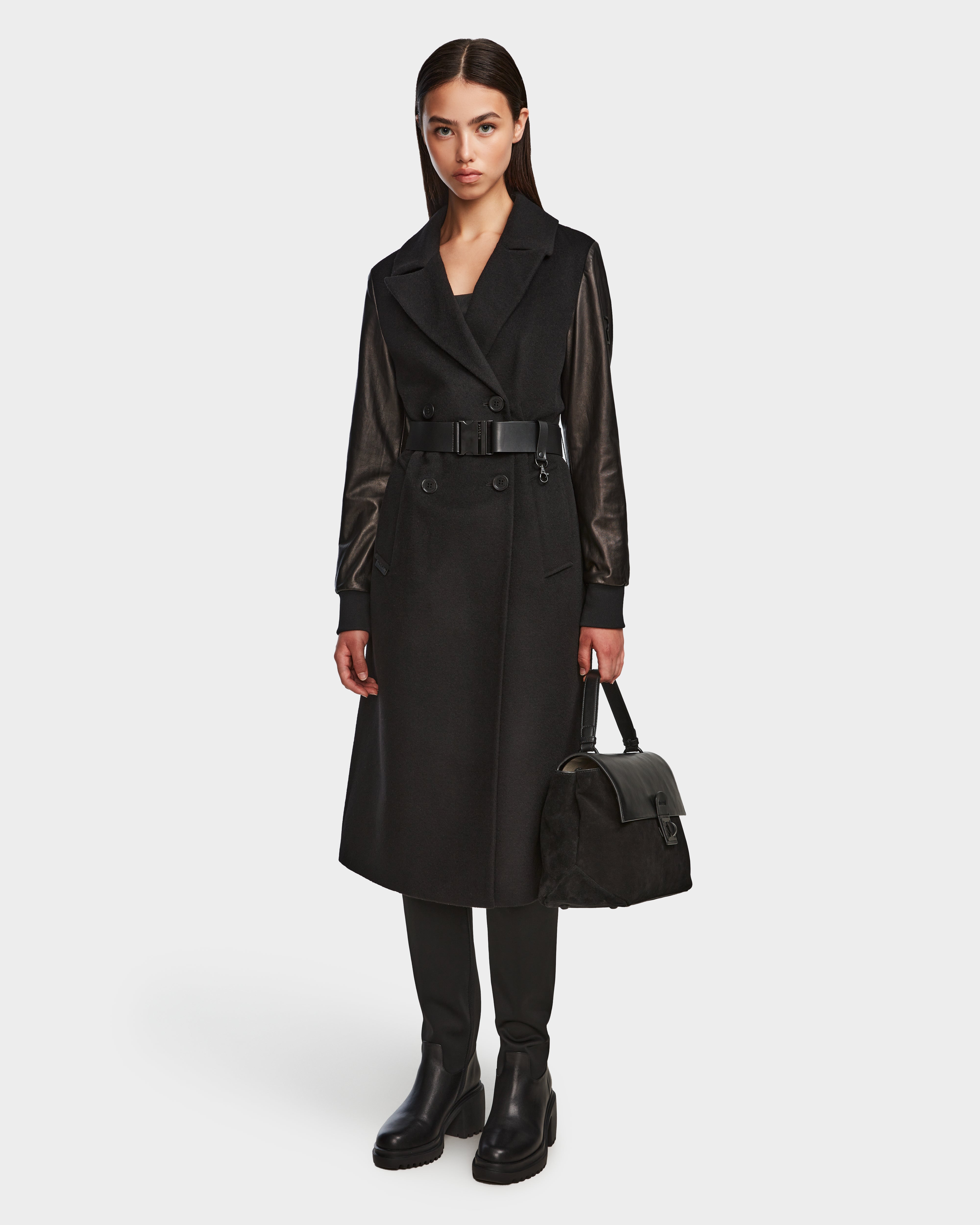 MARYLIN 8124520 Black Women's Fashion Handbag - Perfect for Work, Travel & Everyday Use